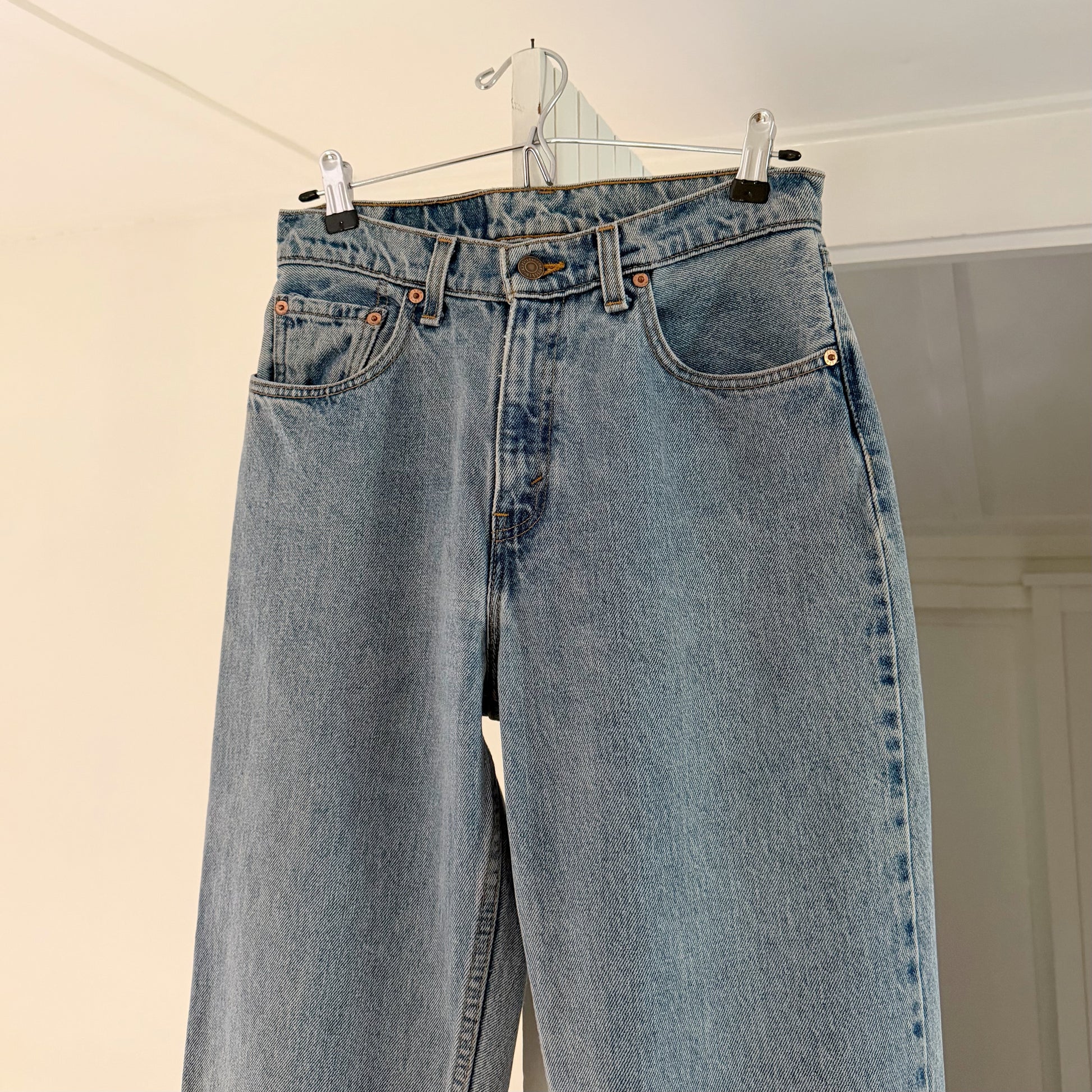 Levi's 560 Vintage '96 Loose Fit Straight Leg Jeans Size 7 Long