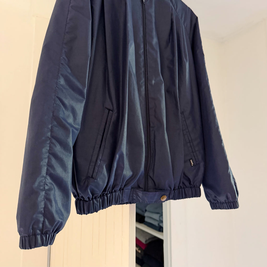 Clique by John Heckler Vintage 90s Stand Collar Track Jacket Size 5/6
