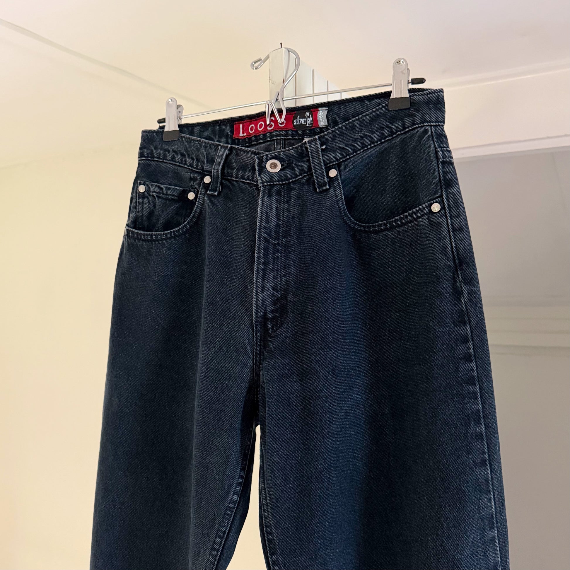 Levi's SilverTab Loose Vintage '96 Straight Leg Jeans Size Short 9/10