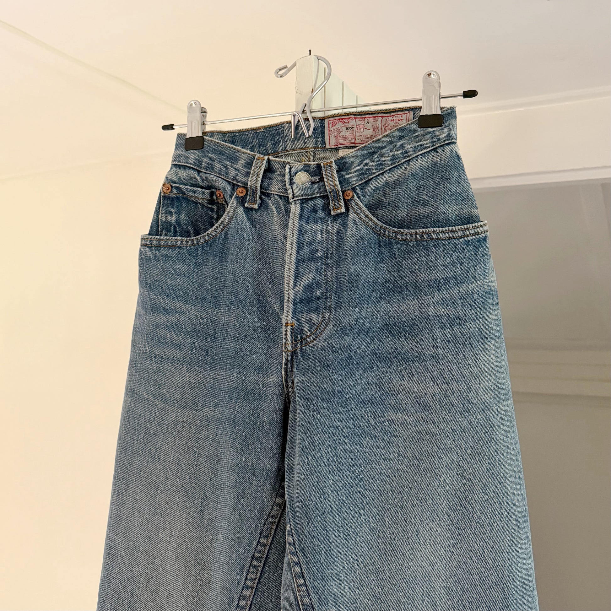 Levi's 26501 Vintage '85 Cropped Straight Leg Jeans Size 3
