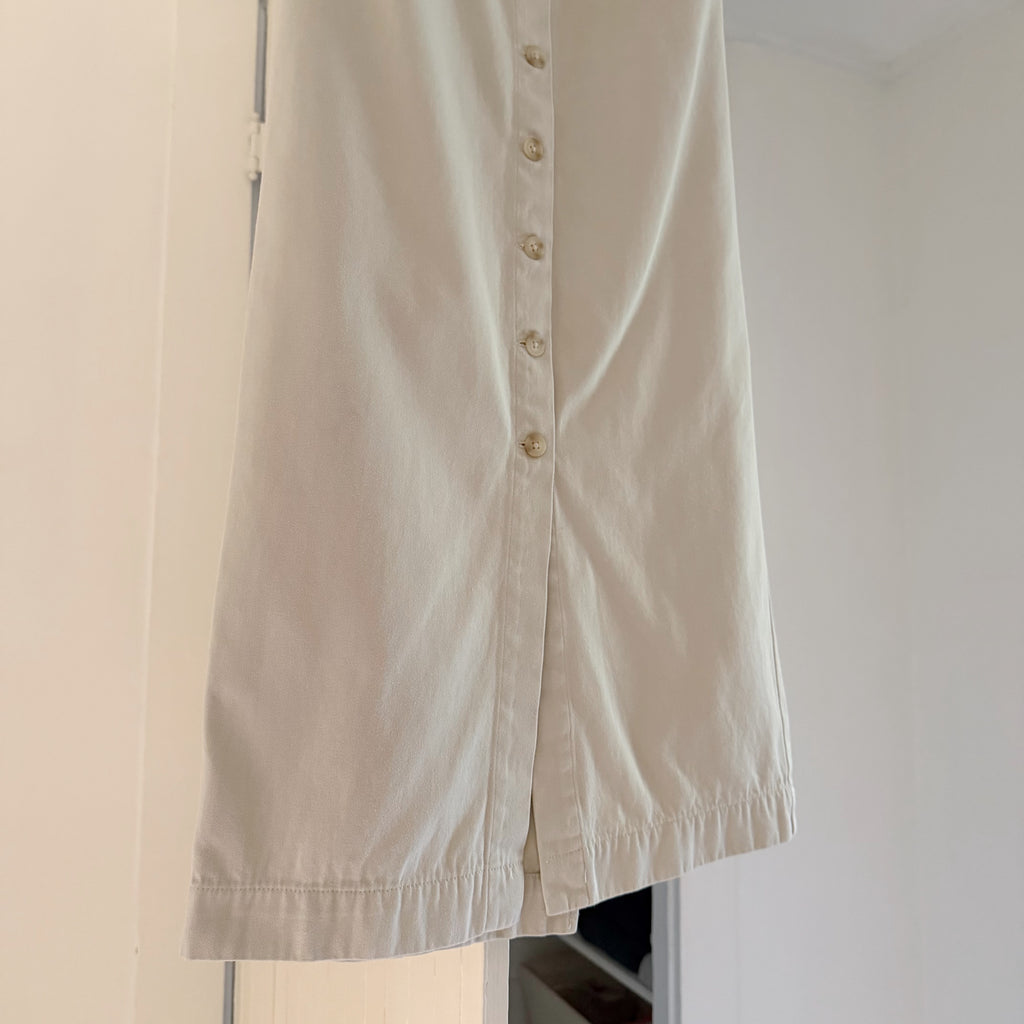 Gap Vintage 90s Buttoned Midi Pencil Skirt Size 1