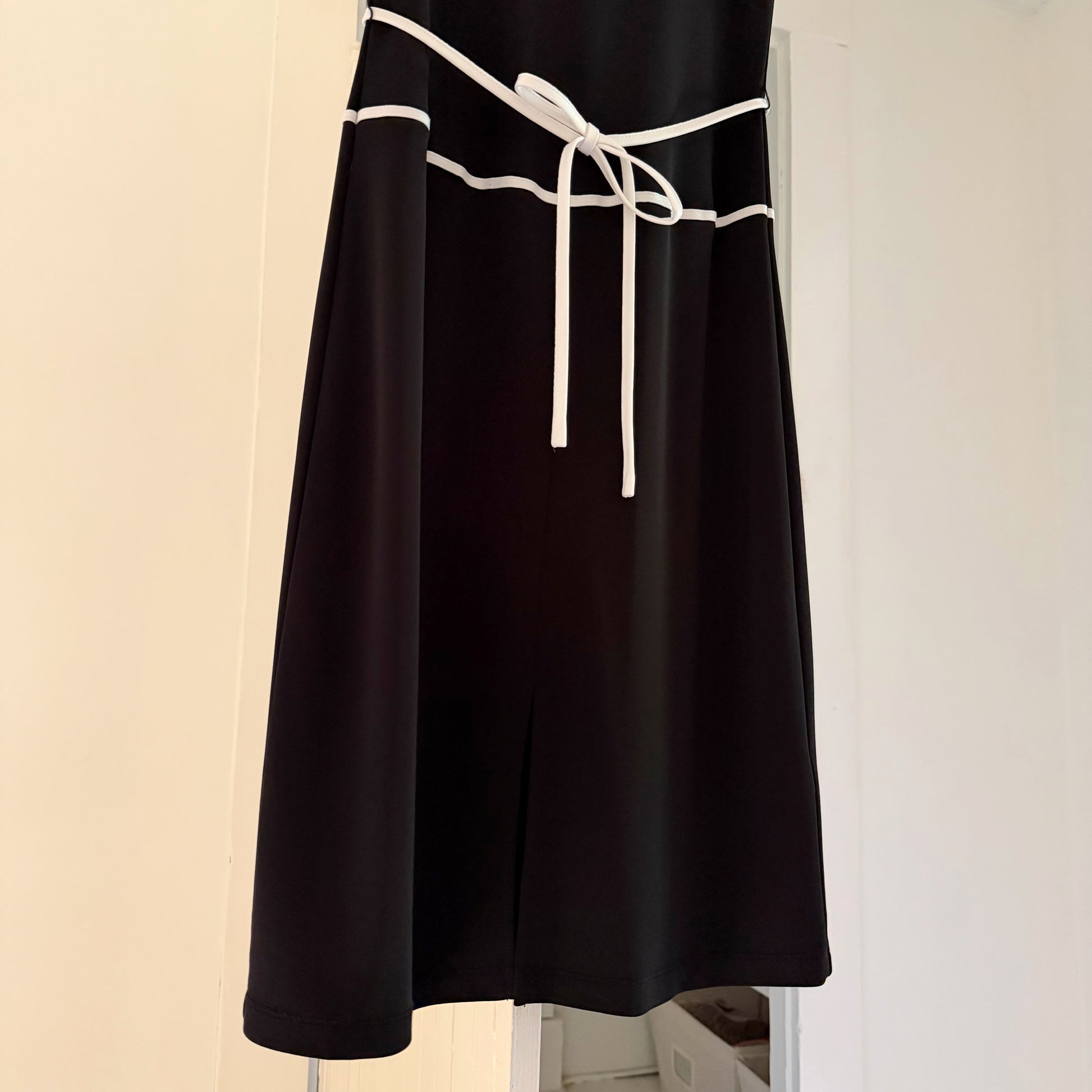 Petite Sophisticate Vintage Y2K Tie Waist Mini Pencil Dress Size P