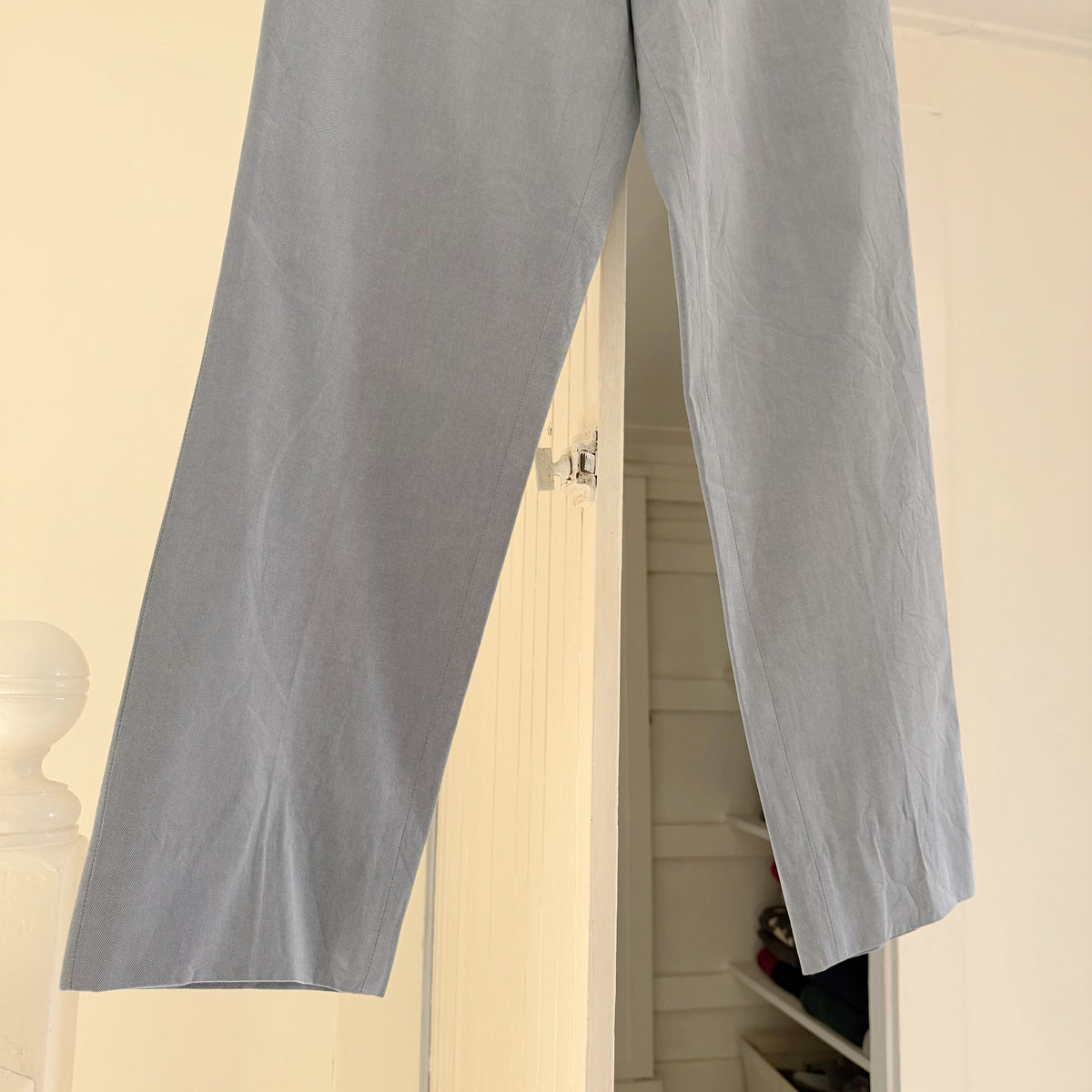 Seize Sur Vingt Cotton Woven Straight Leg Trouser Pants Size 40