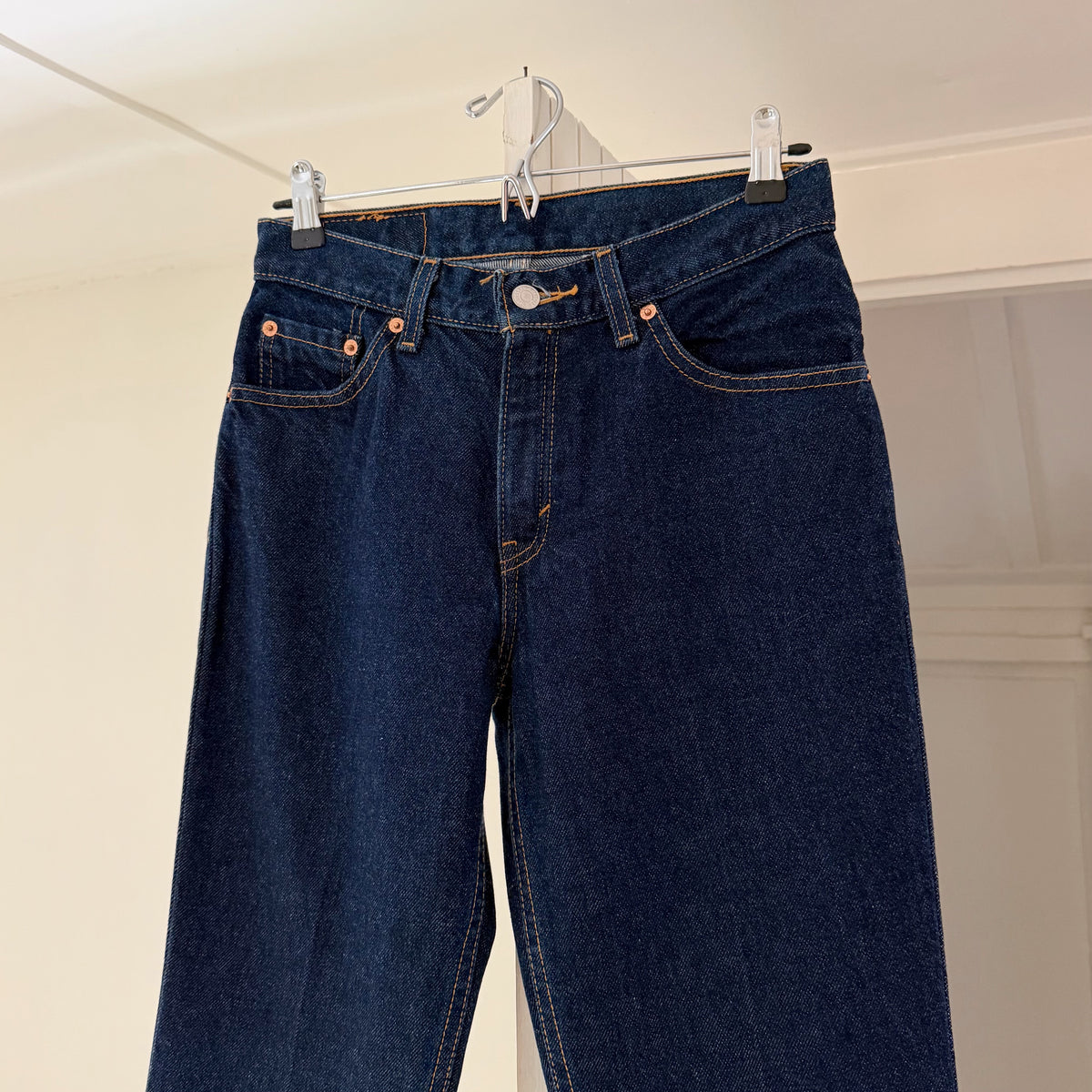 Levi's 517 Vintage '01 Slim Fit Boot Cut Jeans Size 5 JR. S Dark Wash