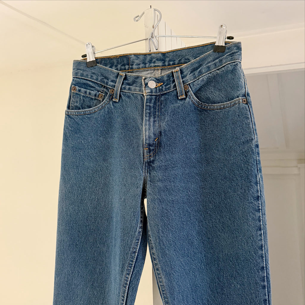 Levi's 517 Vintage '01 Slim Fit Boot Cut Jeans Size 5 JR. M Dark Wash