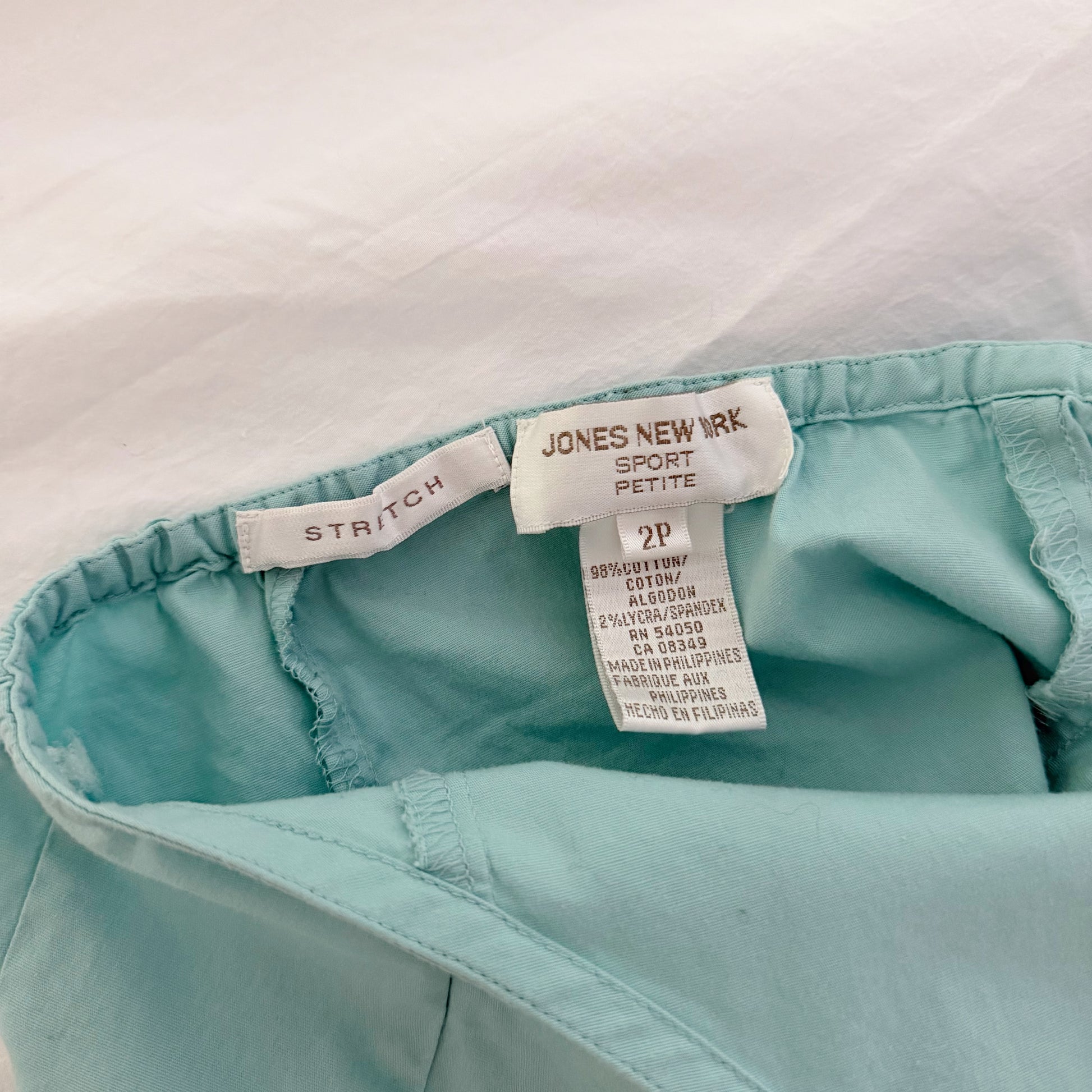 Jones New York Sport Vintage 90s Button Front Halter Top Size 2P