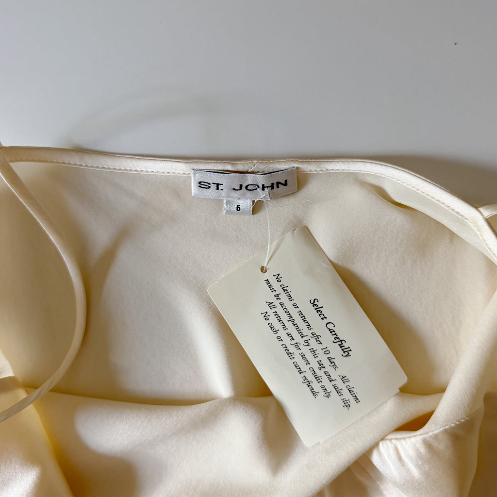 St. John Vintage 90s Satin Camisole Top NWT Size 6