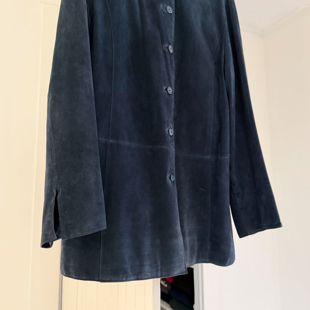 Valerie Separates Vintage 90s Suede Leather Jacket Size XL