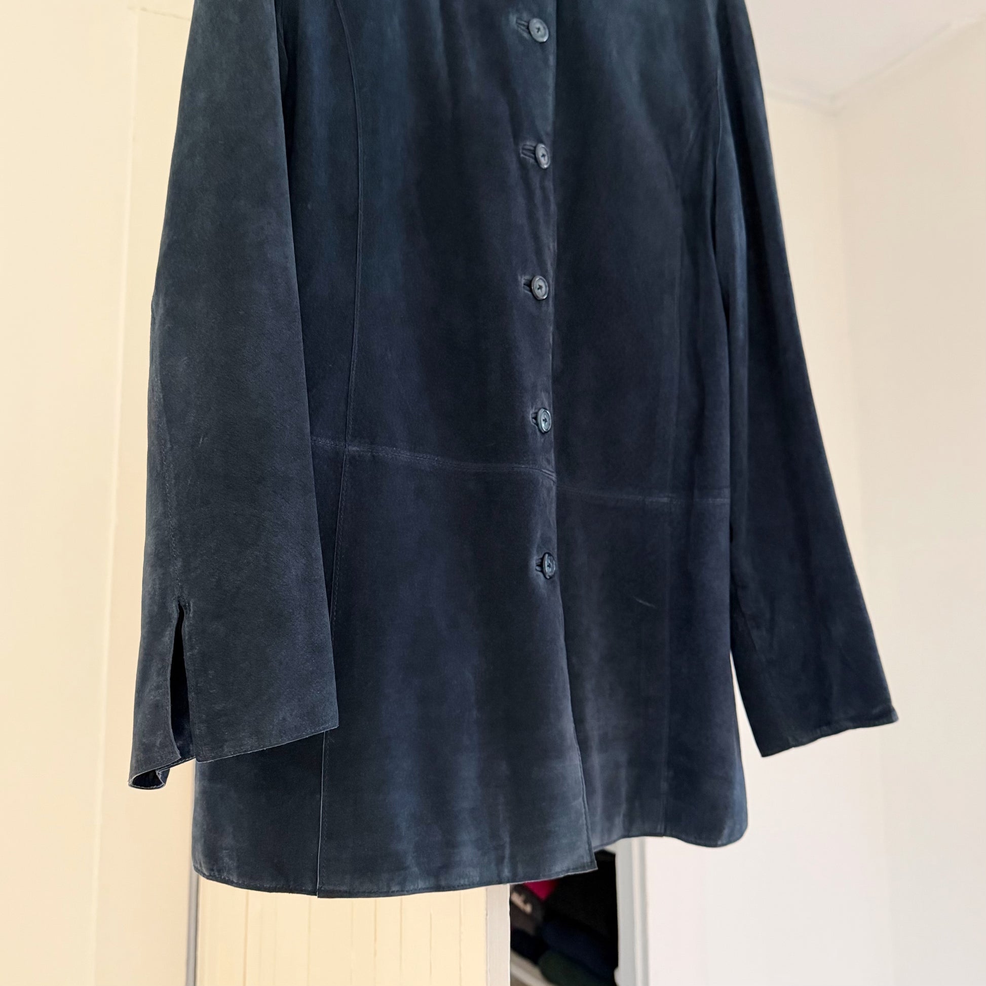 Valerie Separates Vintage 90s Suede Leather Jacket Size XL