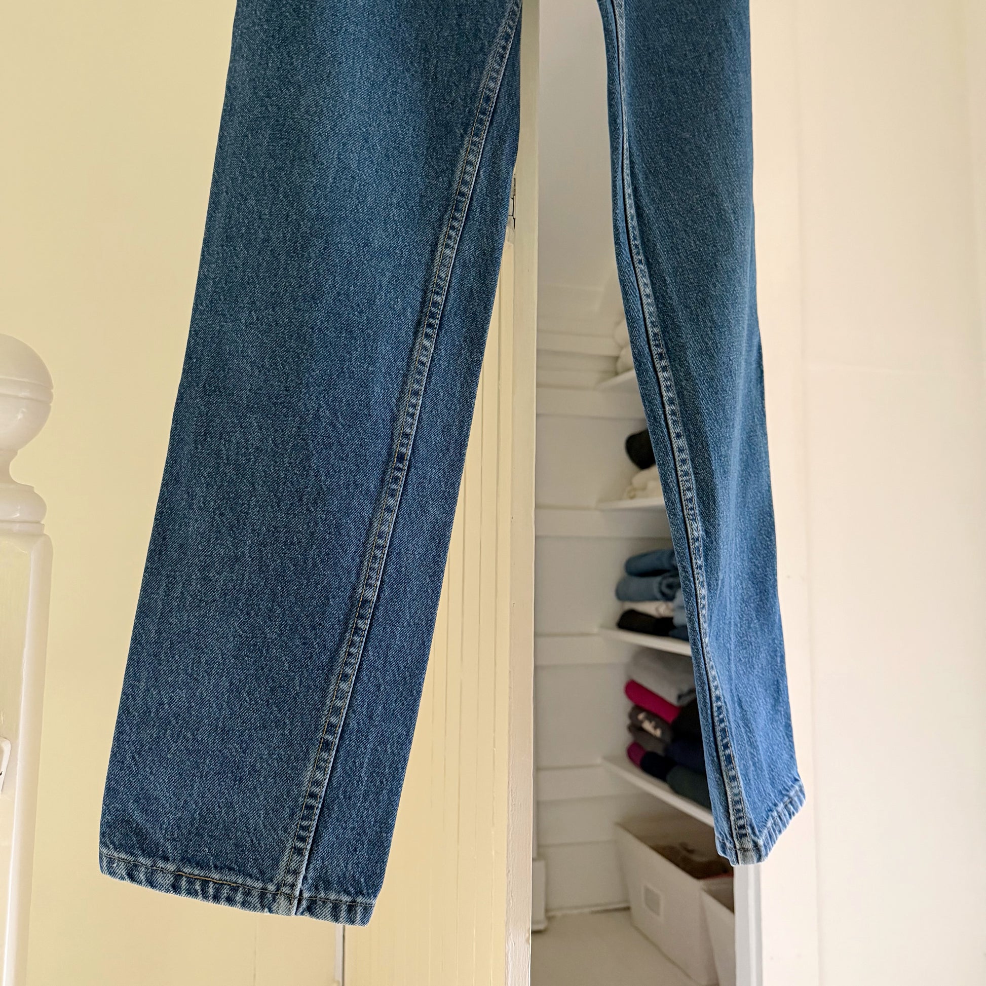 Levi's 505 Vintage '95 Regular Fit Straight Leg Jeans Size 9 MED
