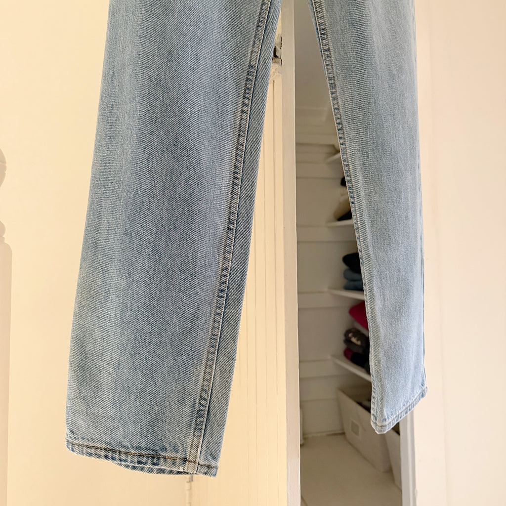 Levi's 560 Vintage '96 Loose Fit Straight Leg Jeans Size 7 Med Light Wash