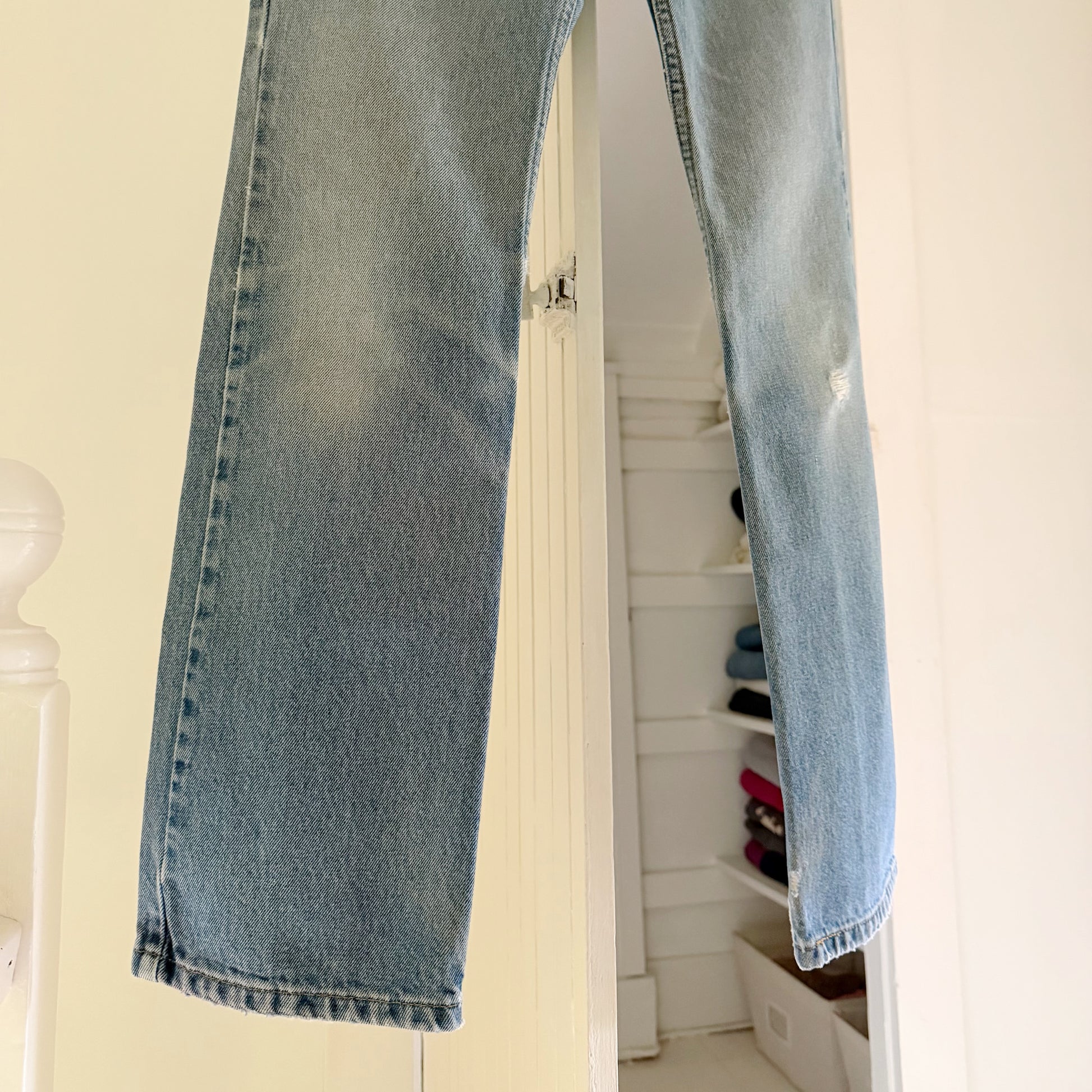 Levi's 505 Vintage '00 Regular Fit Straight Leg Jeans Size 5 JR. M