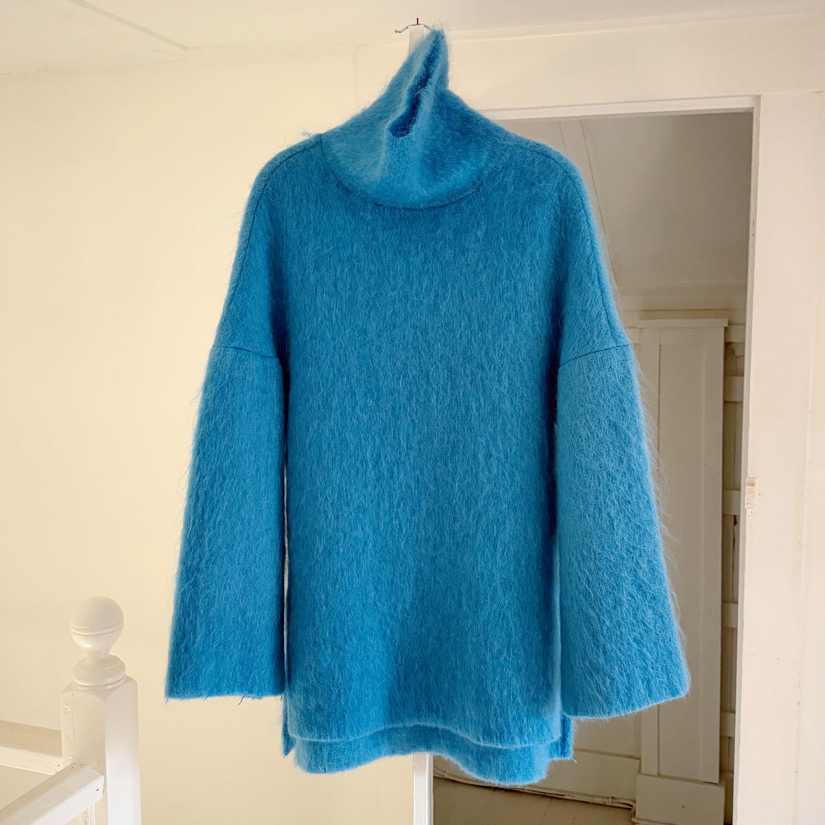 Gauchere Tidus Mohair Wool Turtleneck Sweater Riviera Size Mens 34