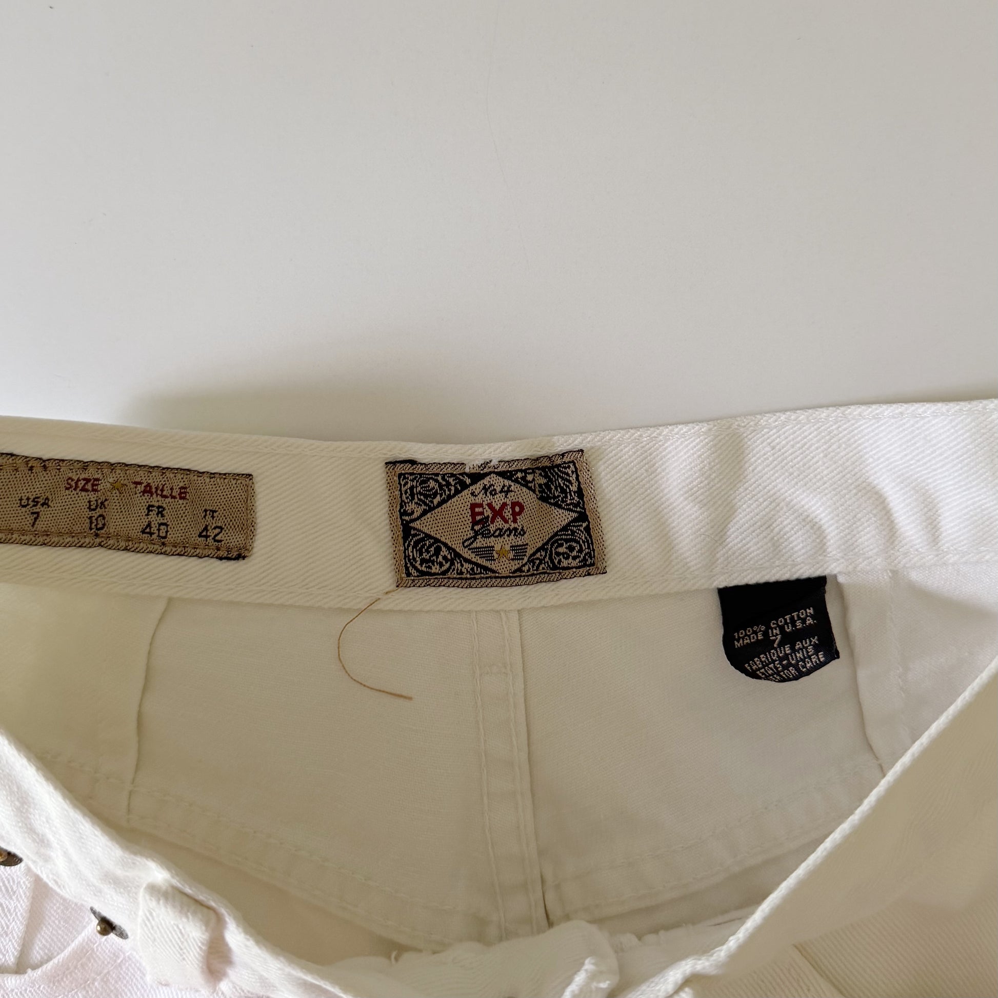 Express Jeans Vintage 90s Bermuda Jean Shorts Size 7