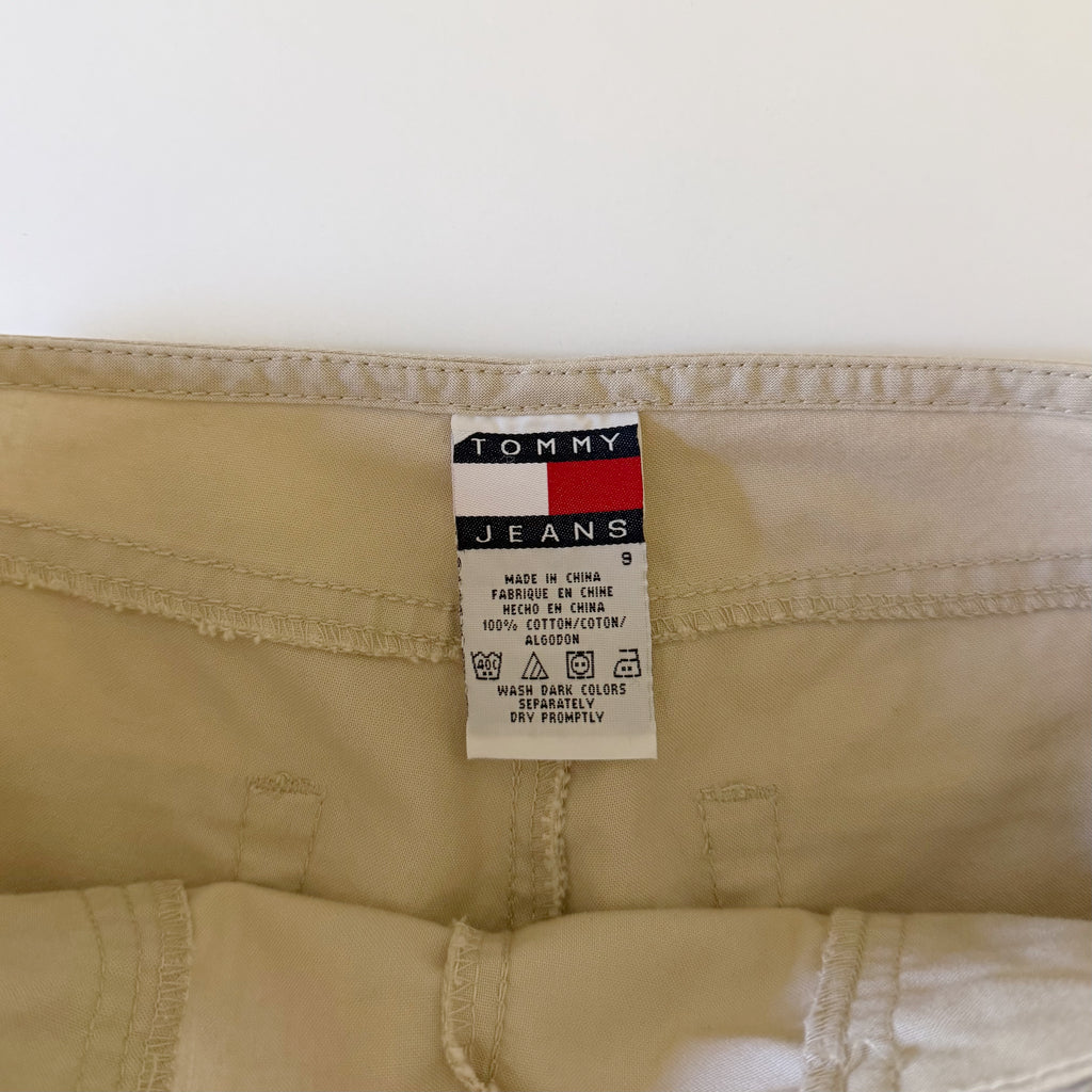 Tommy Jeans / Tommy Hilfiger Vintage '03 Lace Up Low Rise Capri Pants Size 9