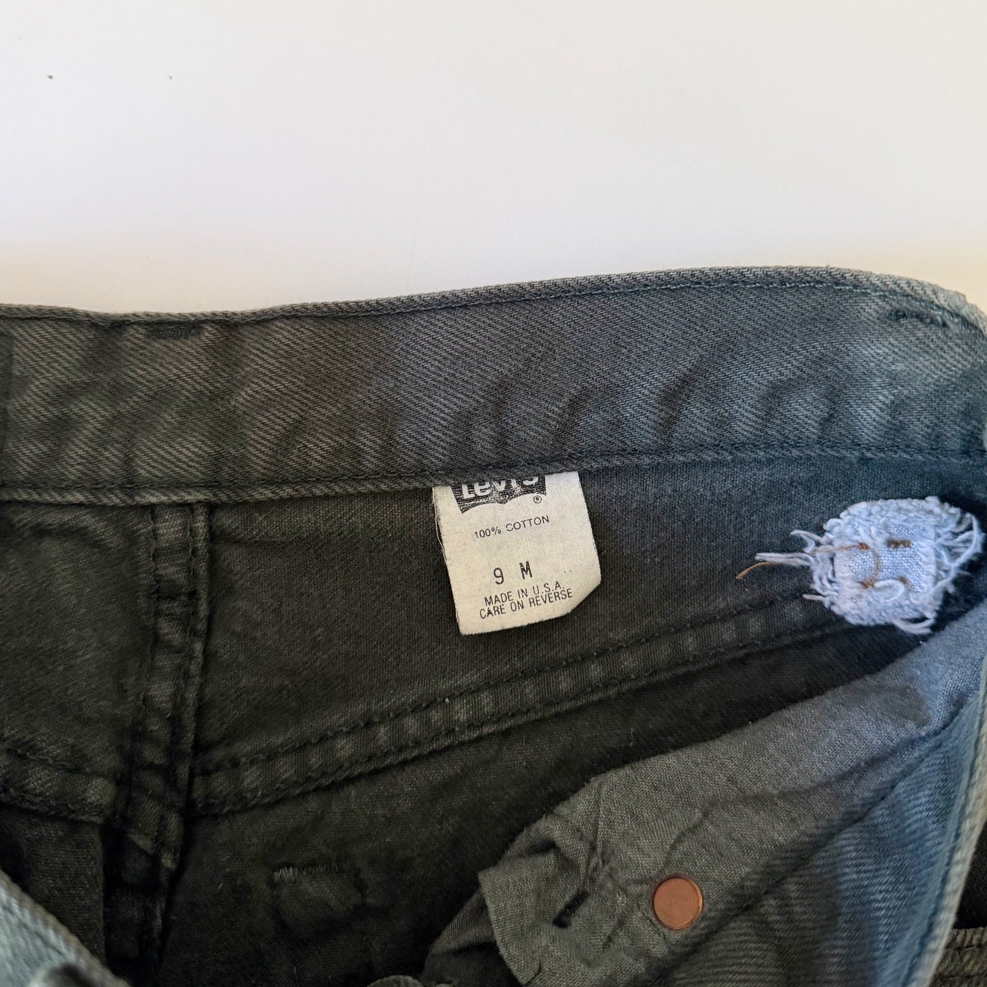 Levi's 17501 Vintage '93 High Rise Straight Tapered Leg Jeans Size 9M