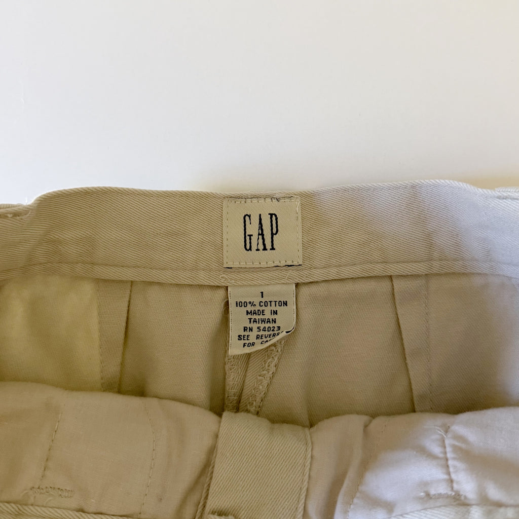 Gap Vintage 90s Buttoned Midi Pencil Skirt Size 1