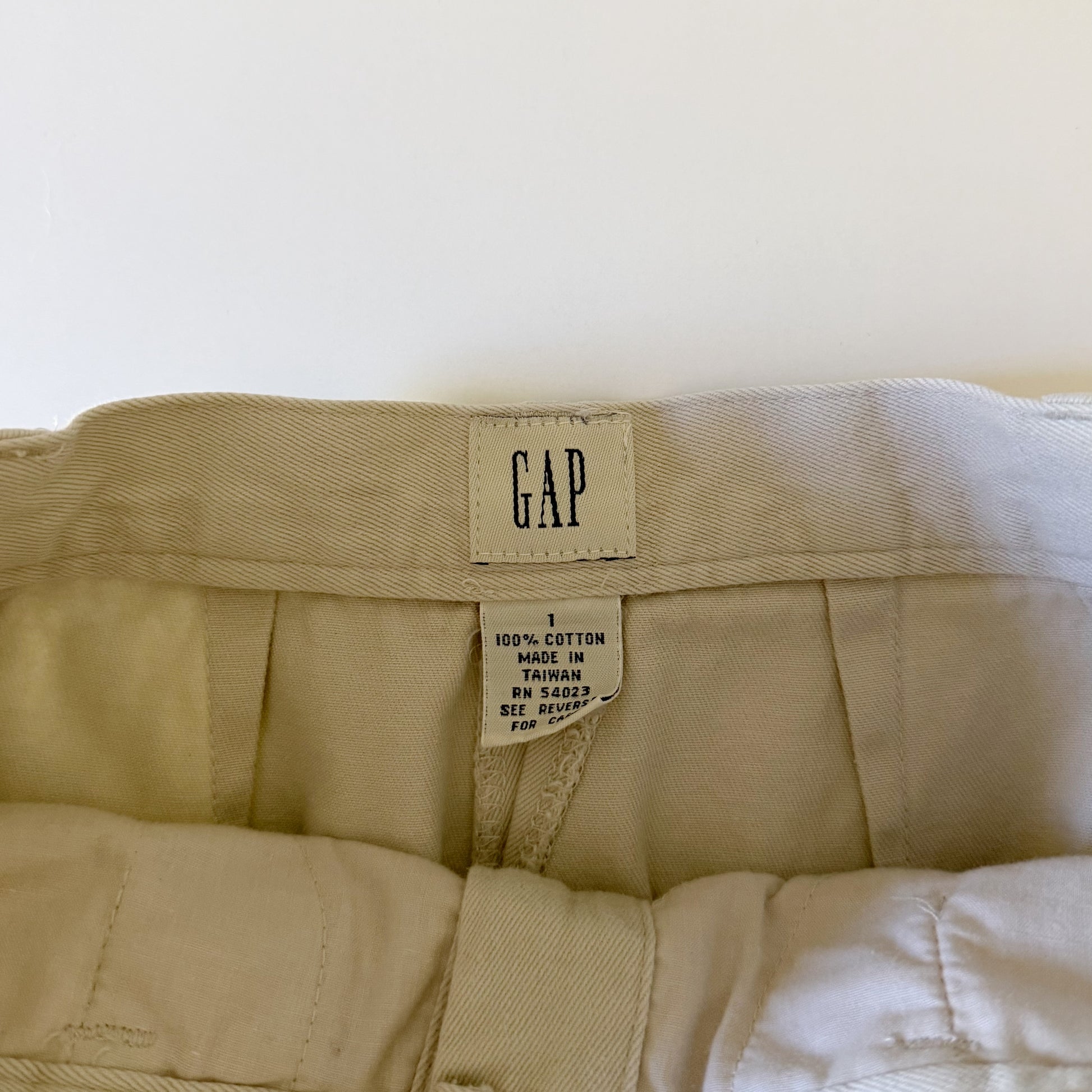 Gap Vintage 90s Buttoned Midi Pencil Skirt Size 1
