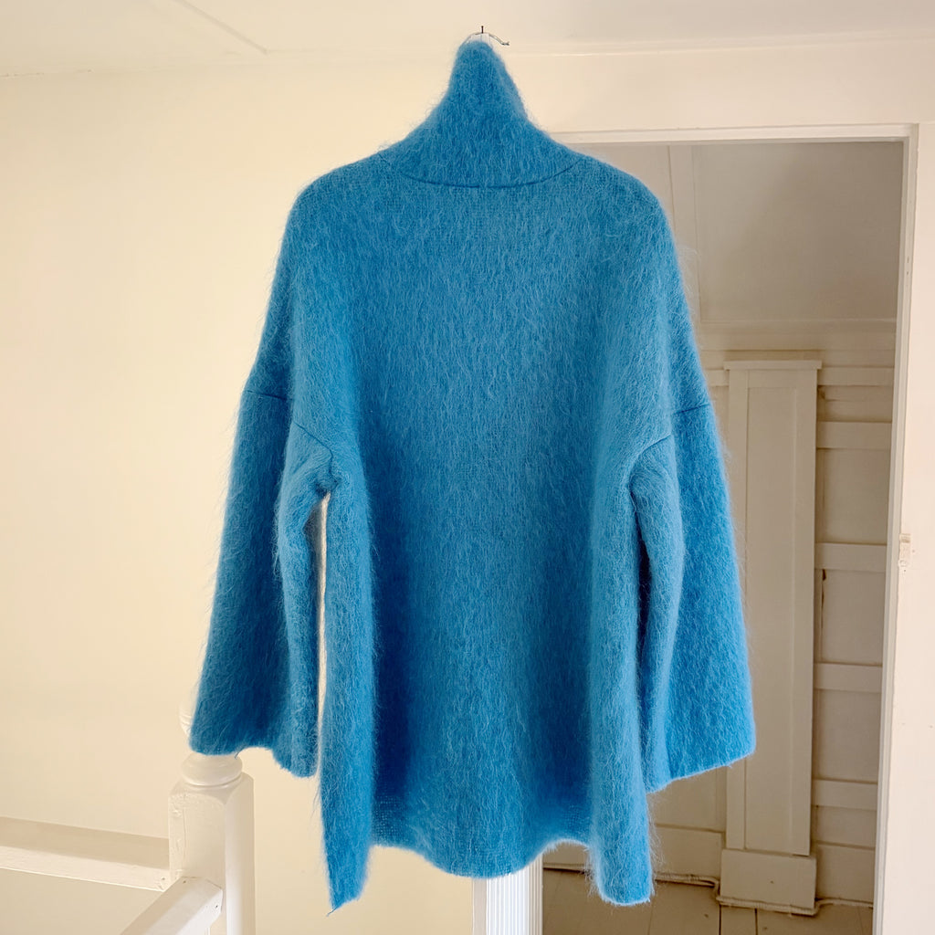 Gauchere Tidus Mohair Wool Turtleneck Sweater Riviera Size Mens 34
