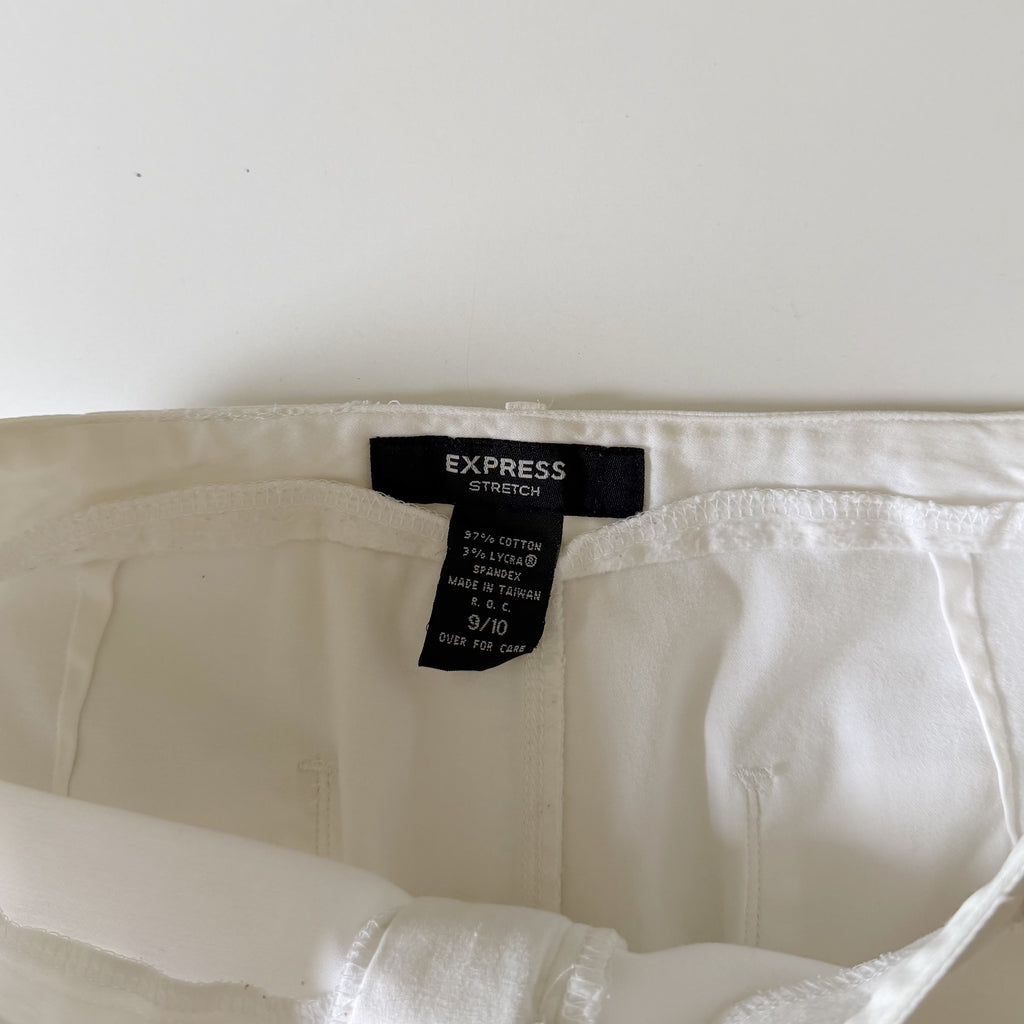 Express Vintage Y2K Straight Leg Capri Pants Size 9/10