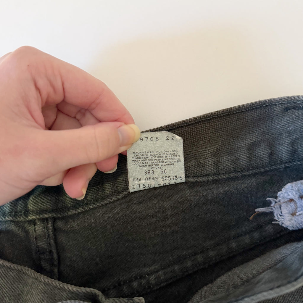 Levi's 17501 Vintage '93 High Rise Straight Tapered Leg Jeans Size 9M