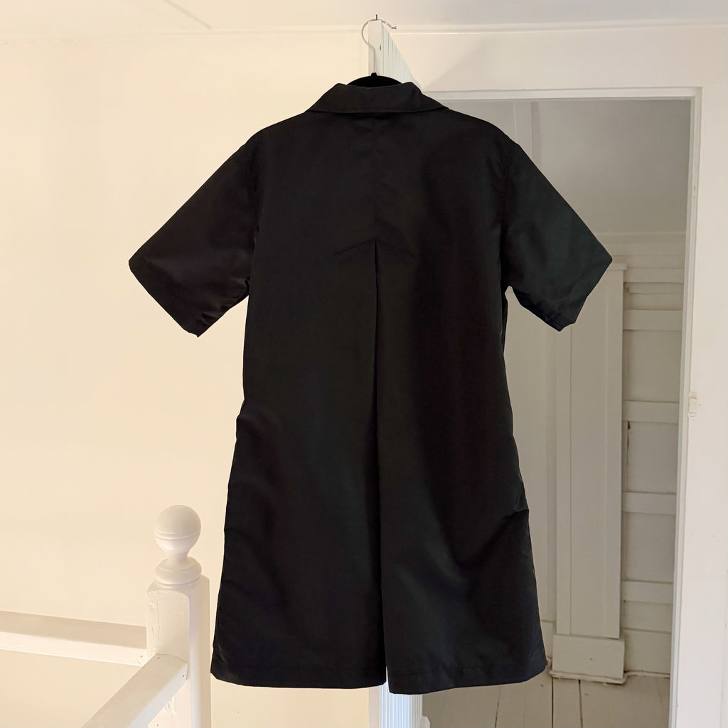 Remain Birger Christensen Storm Mini Shirt Dress in Black Size US 2