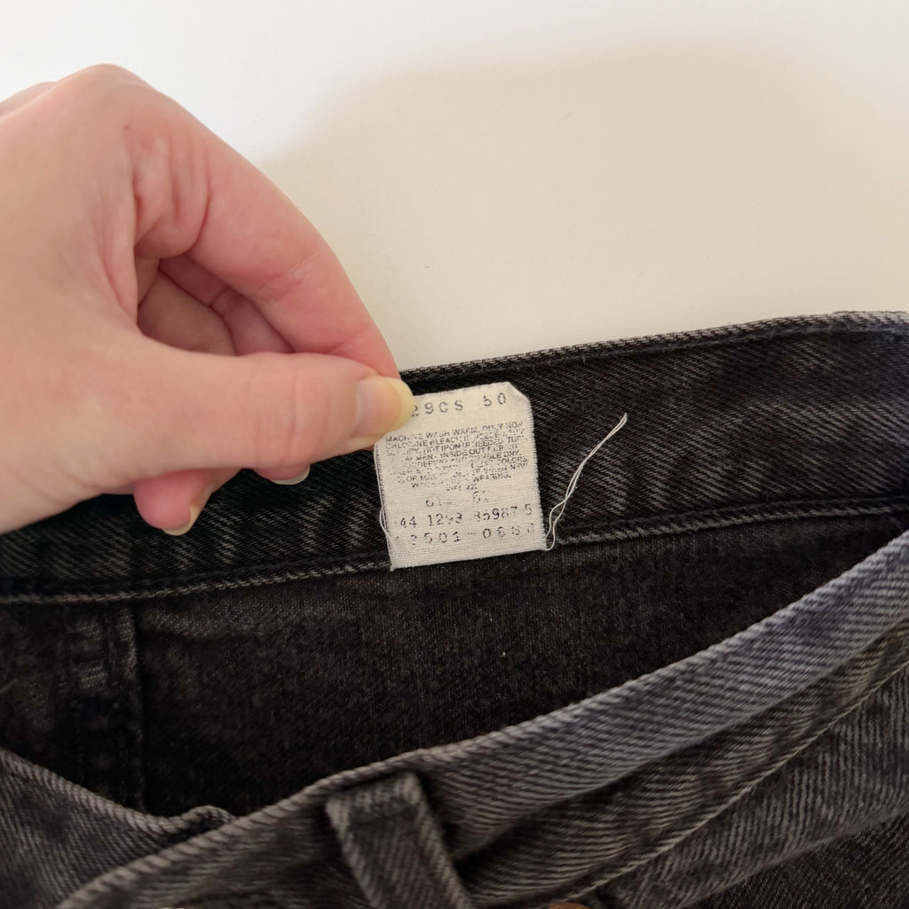 Levi's 13501 Vintage '98 High Rise Straight Tapered Leg Jeans Size 9S