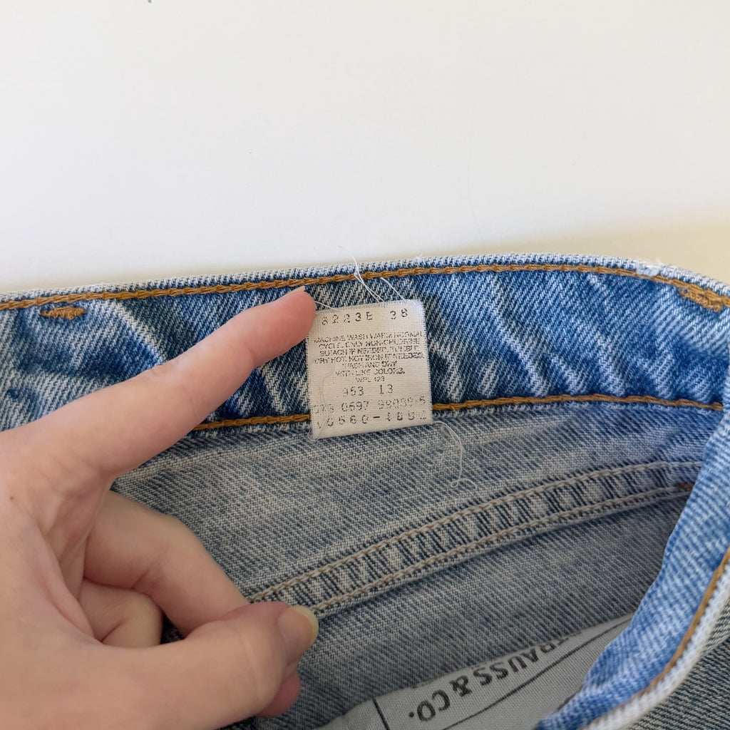 Levi's 560 Vintage '97 Loose Fit Straight Leg Jeans Size 3 JR. M