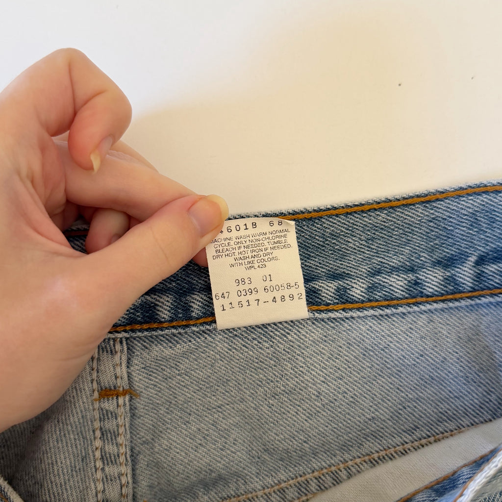 Levi's 517 Vintage '99 Boot Cut Low Rise Jeans Size 11 JR. M Light Wash