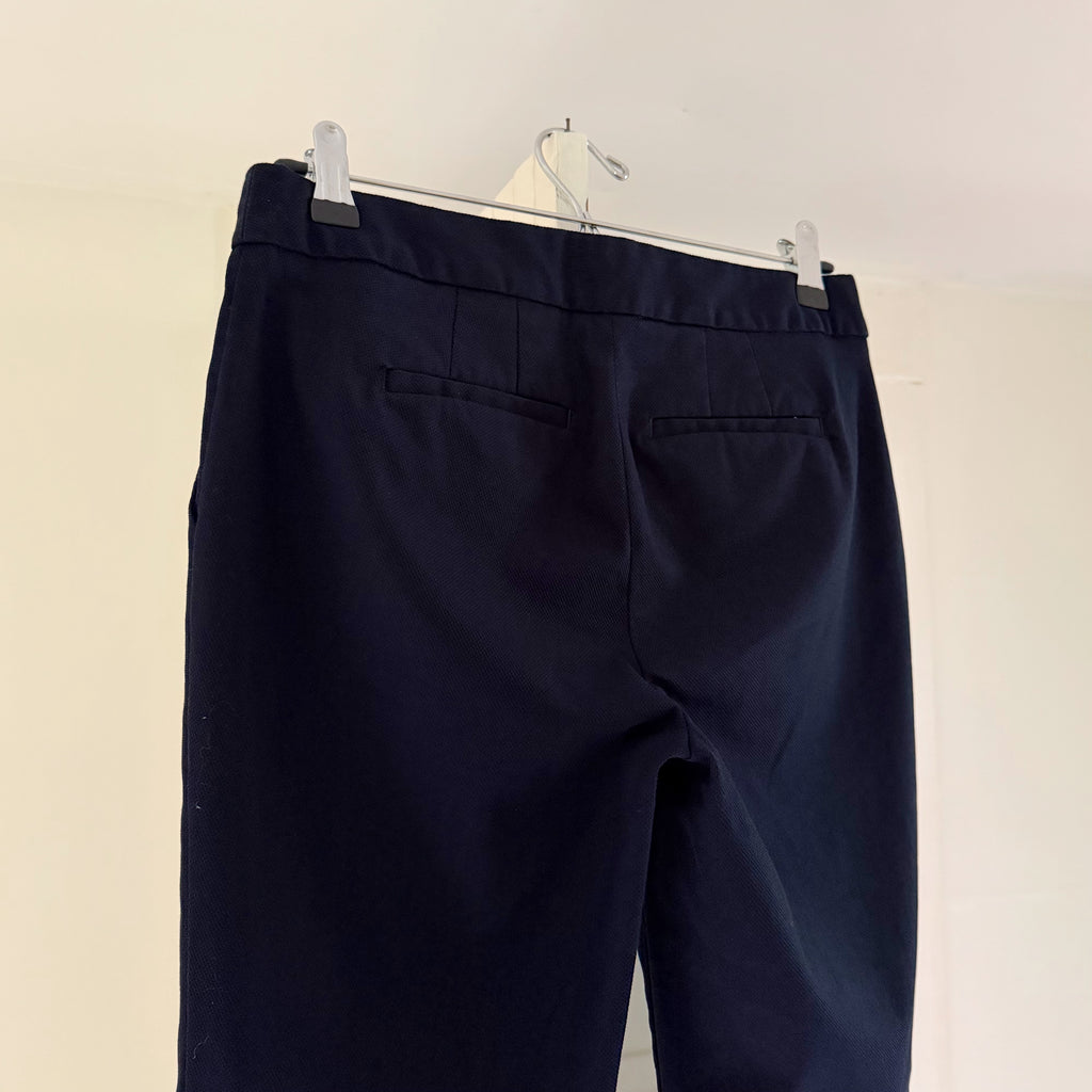 Talbots Slim Crop Capri Pants in Indigo Blue Size 2P