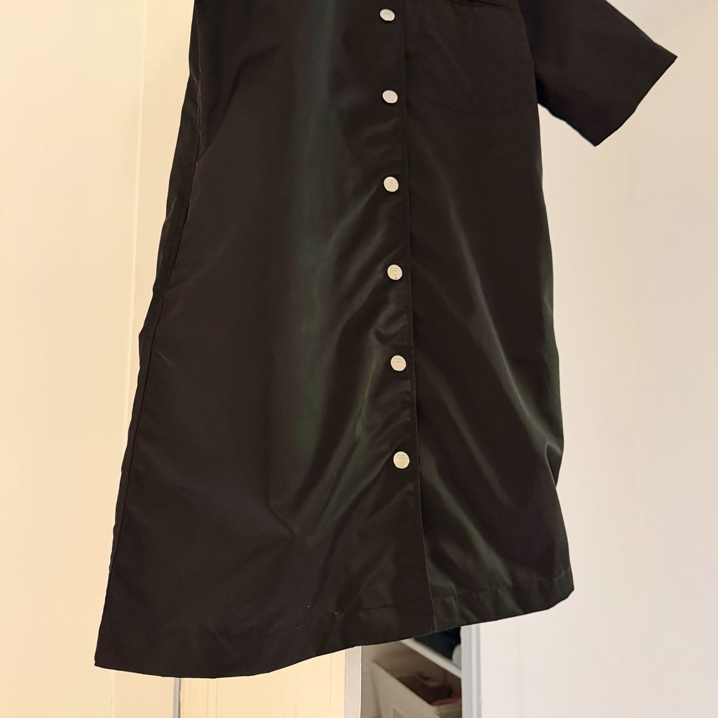 Remain Birger Christensen Storm Mini Shirt Dress in Black Size US 2