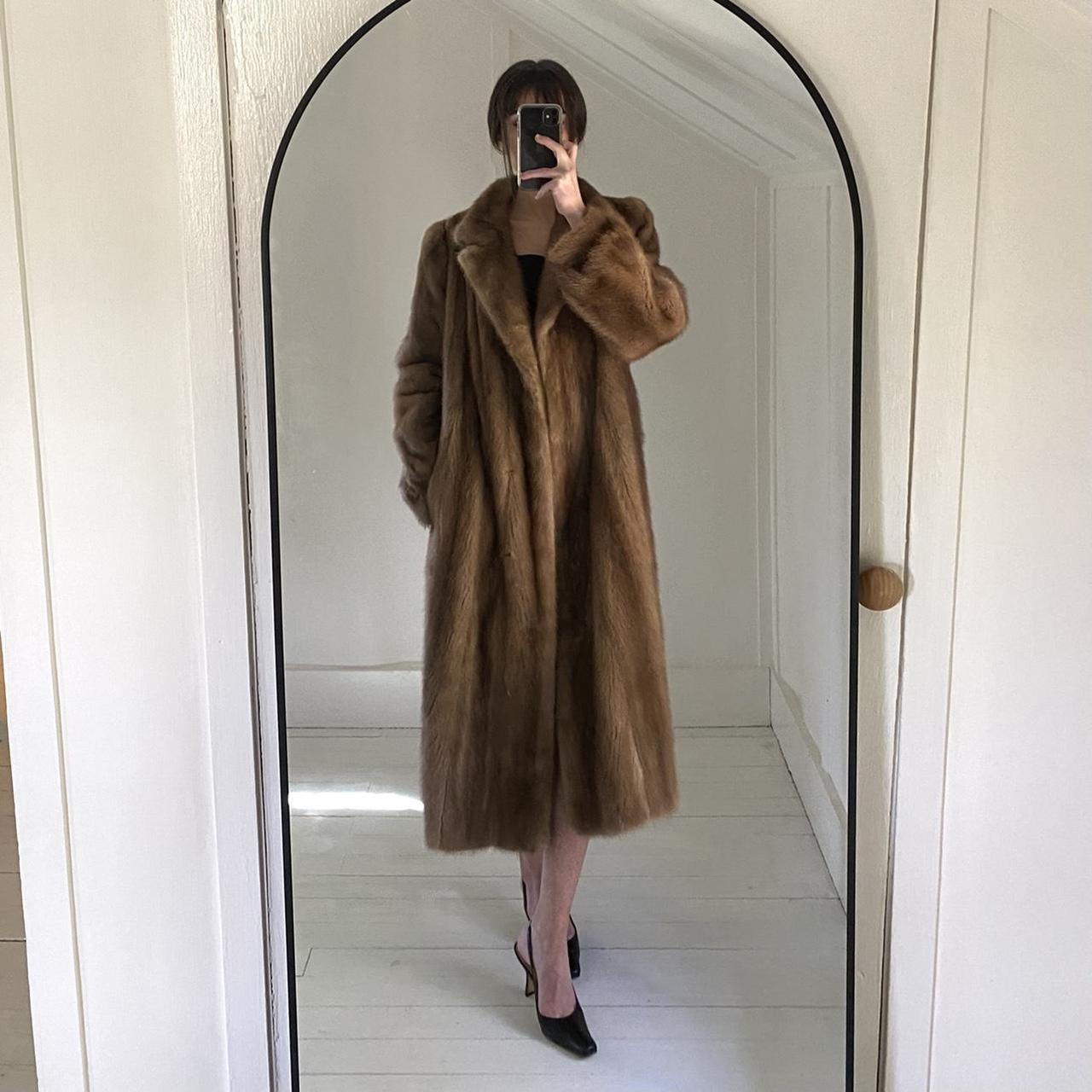 Furs By Lister Vintage Mink Fur Coat Size M