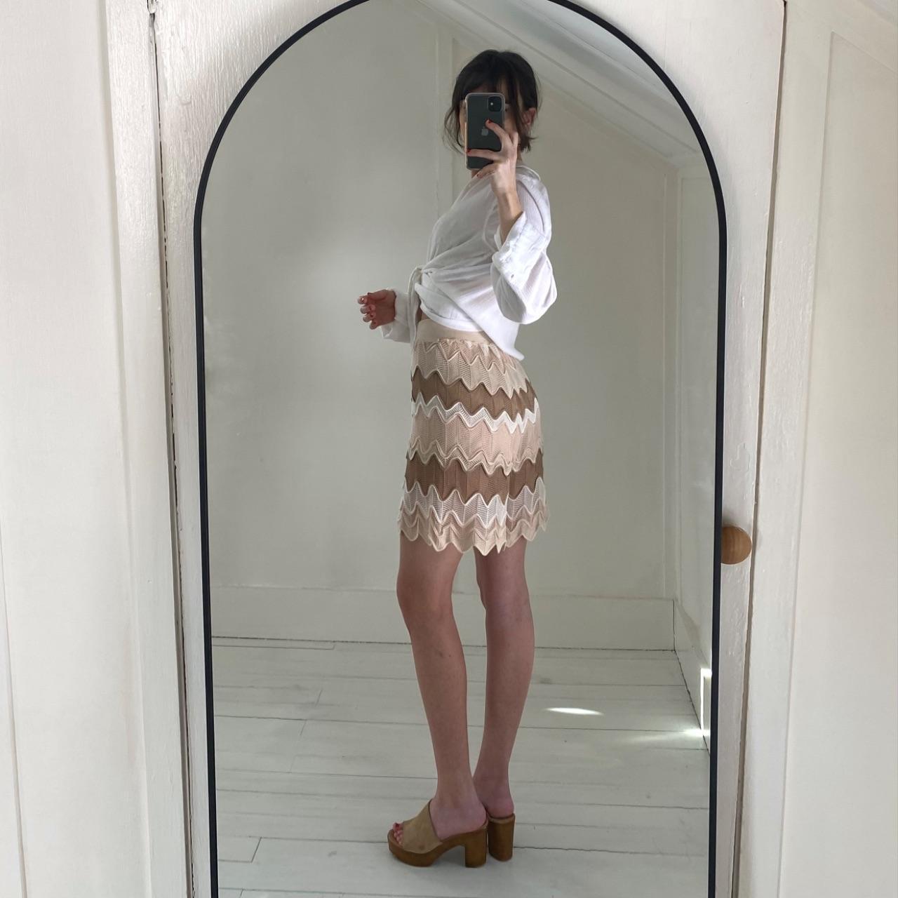 Maria Pavan Crochet Knit Shorts Size XS