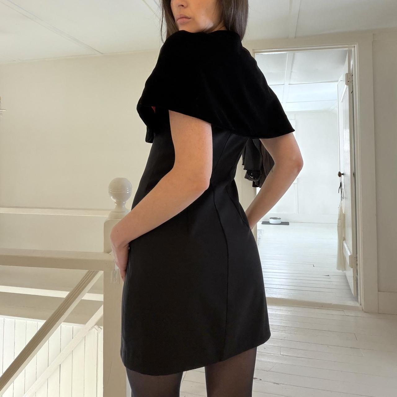 Annie Velvet Cropped Shawl Cape Size Kids M 7/8