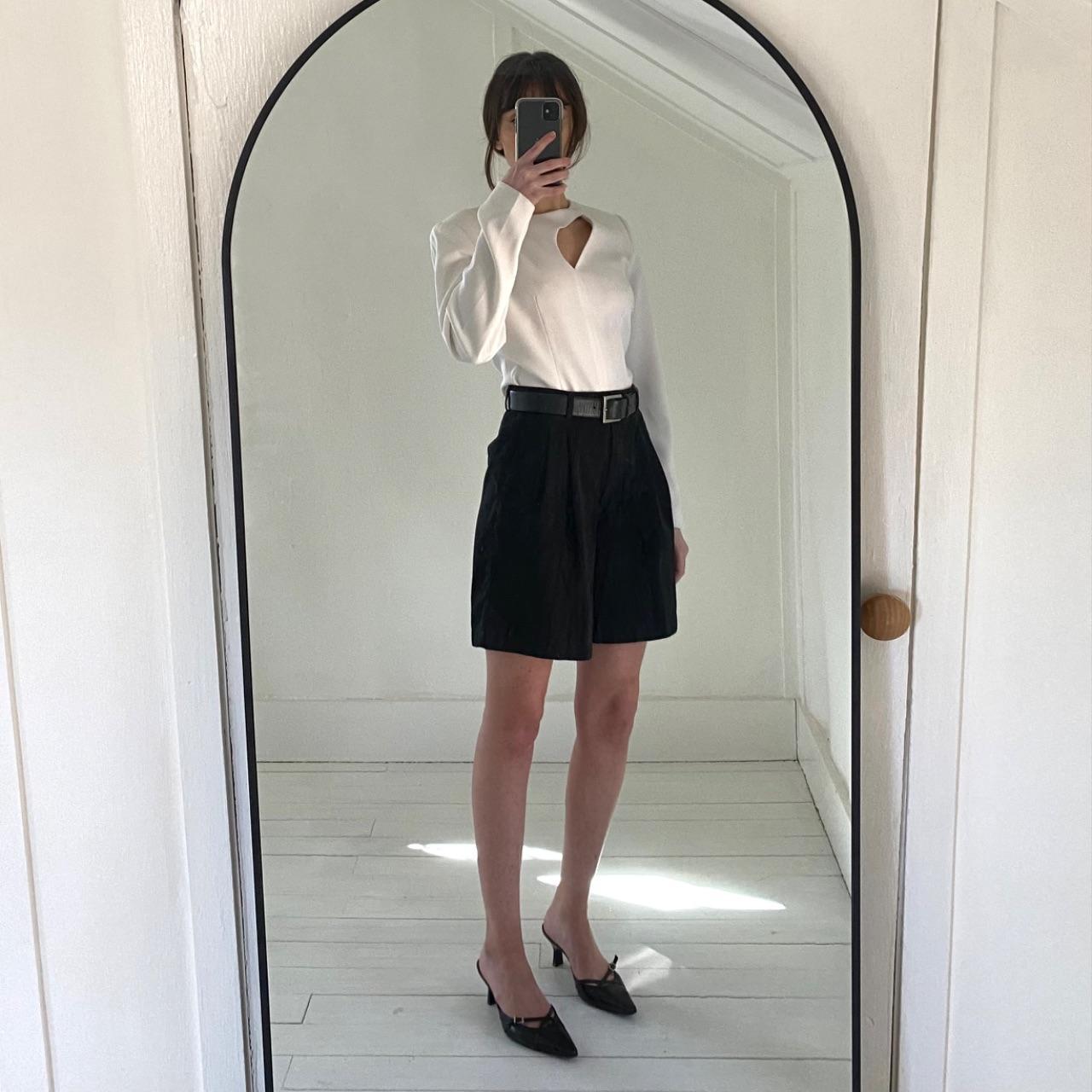 Hugo Buscati Collection Vintage 90s Asymmetric Cut Out Top Size 4