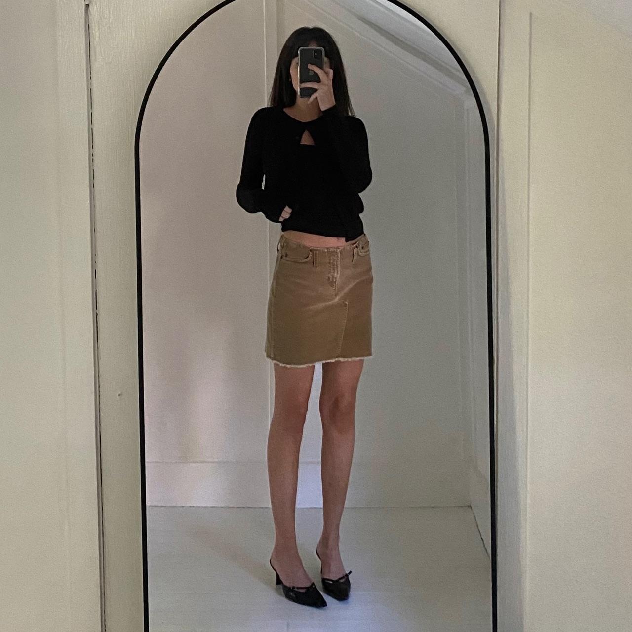 Tommy Jeans Vintage Y2K Corduroy Mini Skirt Size 5