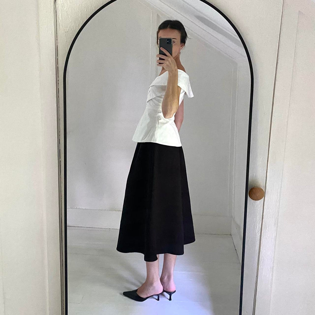 Olivia Pleated Midi Skirt Size XS/S