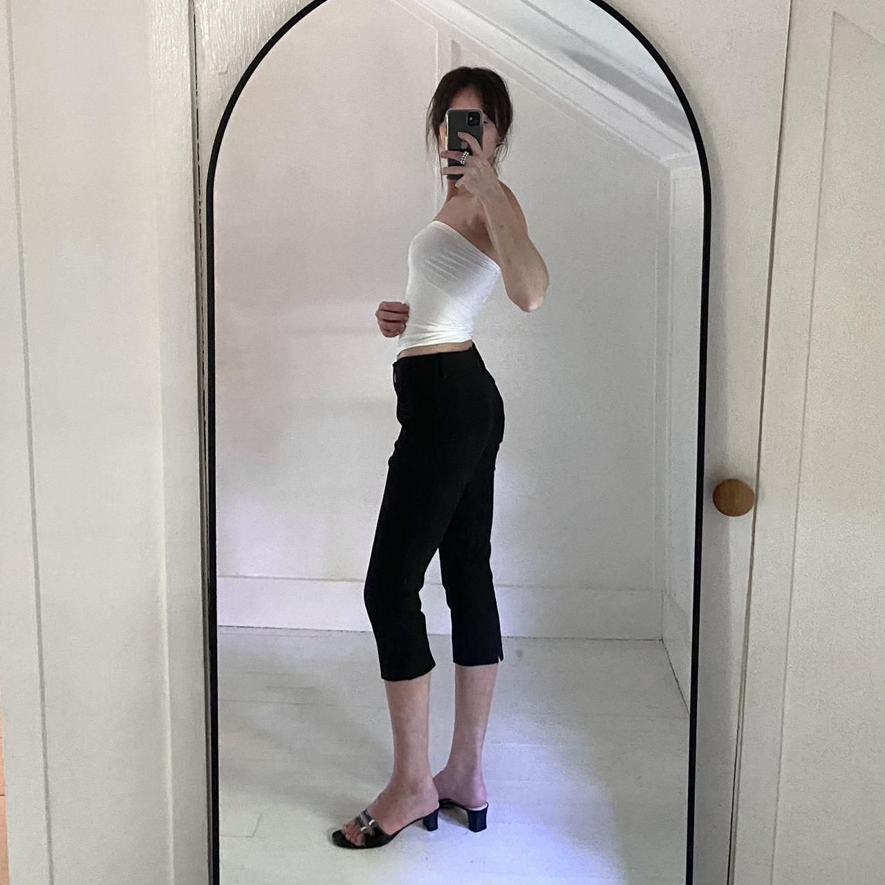 White House Black Market Straight Crop Pedal Pusher Capri Pants Size 2P