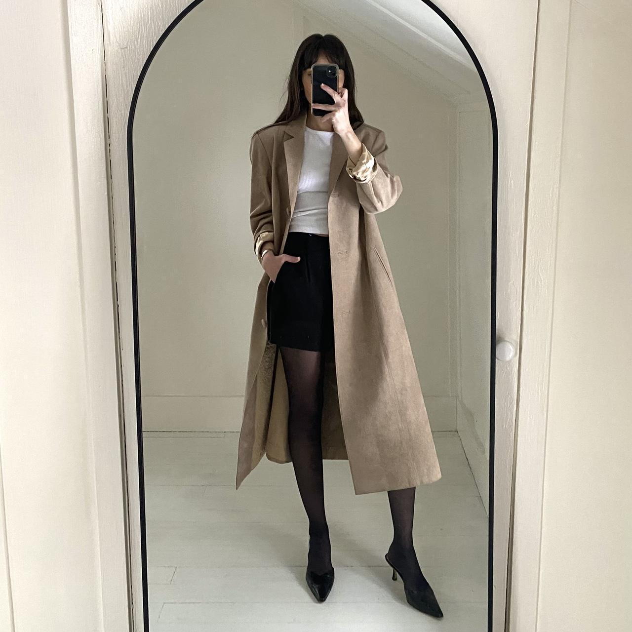 Wallen Tailor Co. Suede Trench Coat