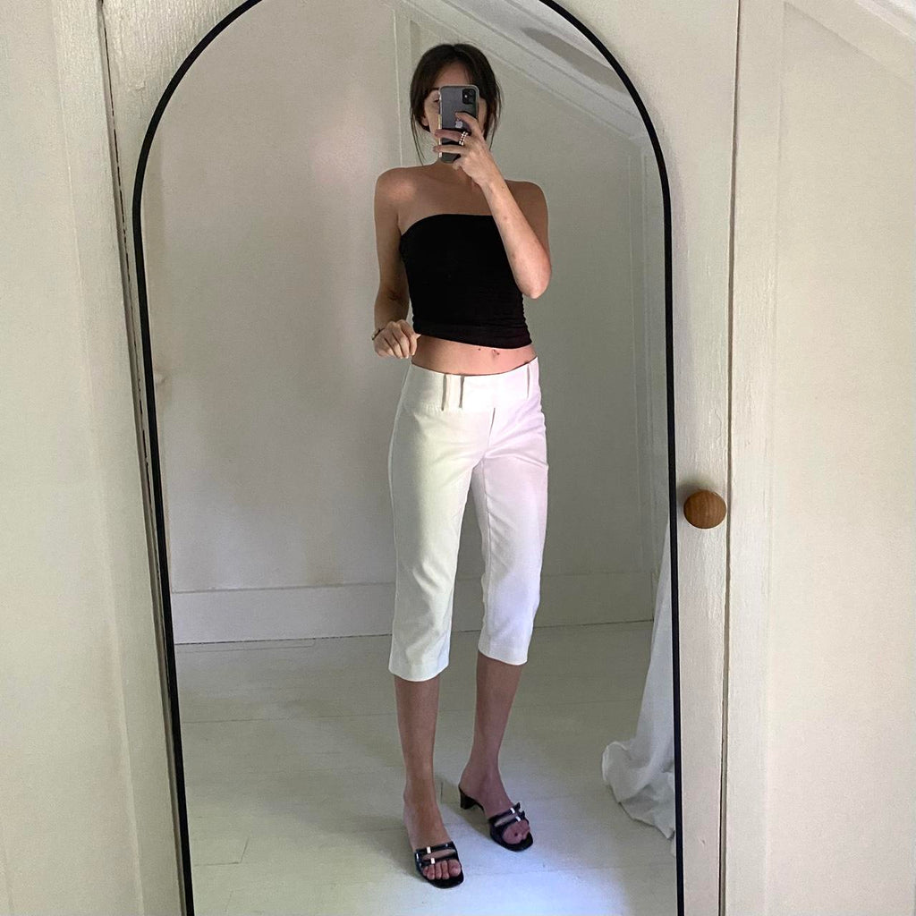 Ann Taylor Lindsay Pedal Pusher Capri Pants Size 2P