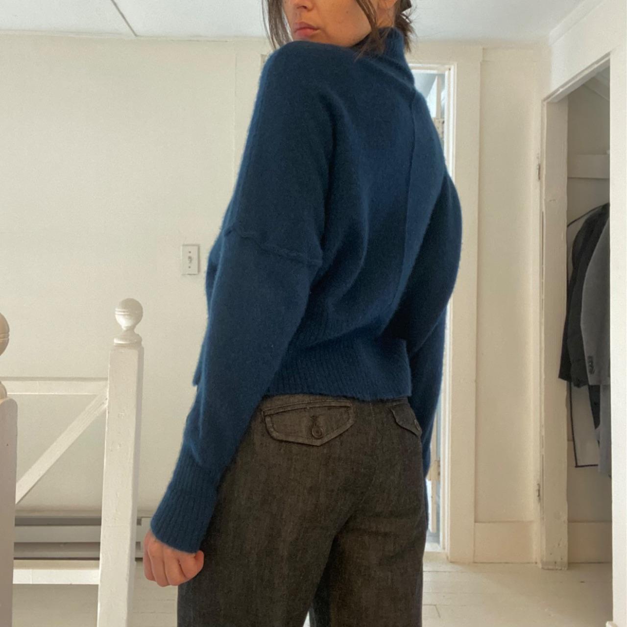 Crush Cashmere Knit Turtleneck Sweater Size 1