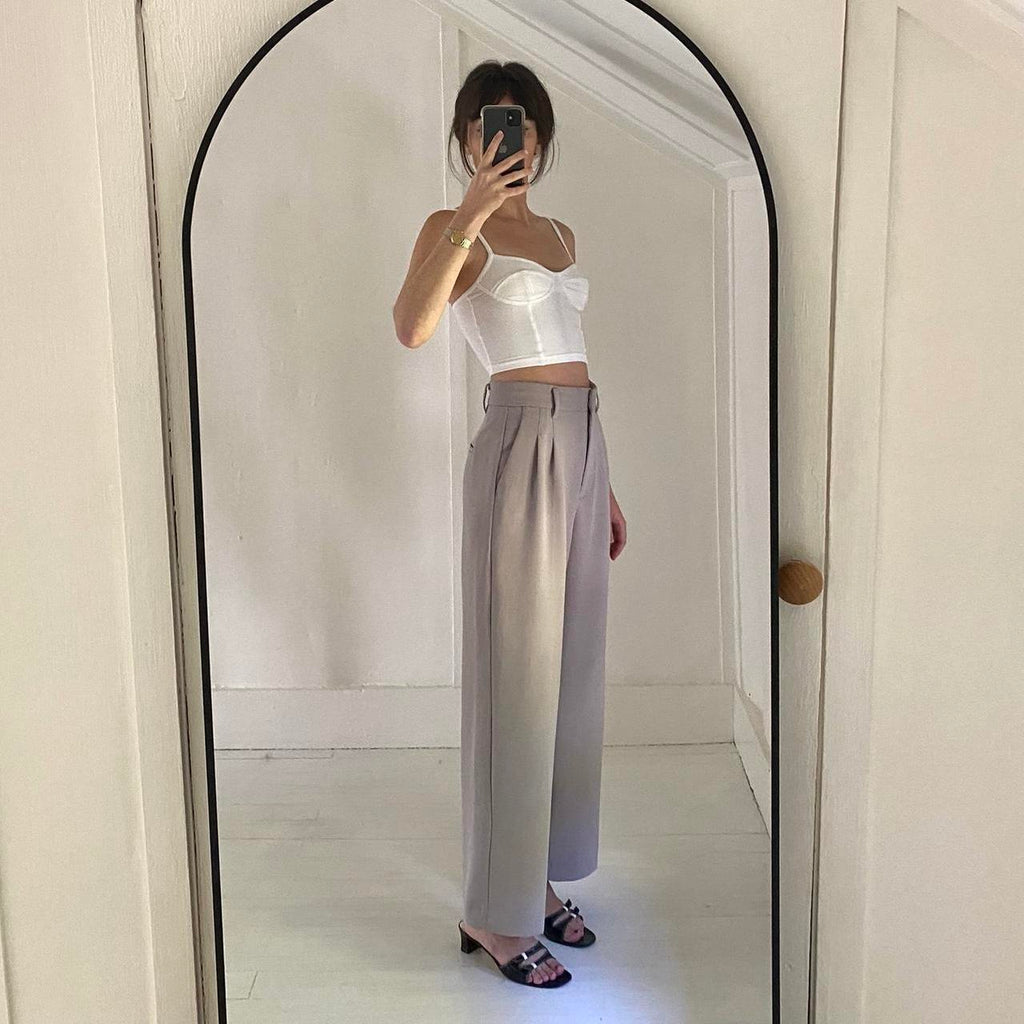 Wilfred / Aritzia The Crepette Effortless Pant Cloudy Lilac Size 4