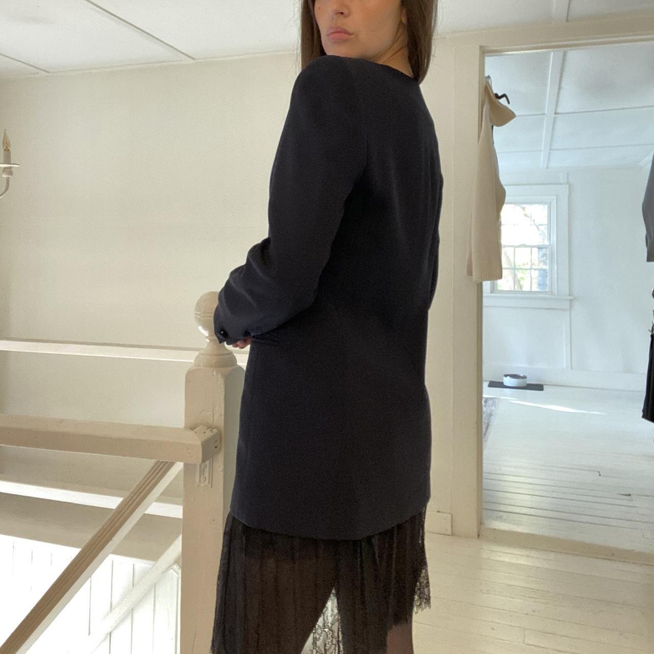 Jones New York Vintage 90s Asymmetric Blazer Jacket Size 4