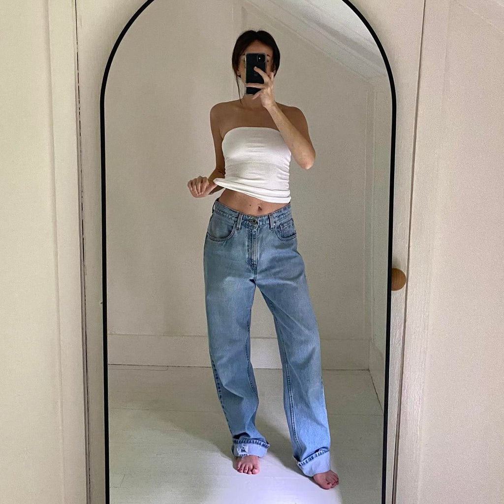 Levi’s SilverTab Loose Vintage ‘98 Straight Leg Jeans Size 7 JR. L