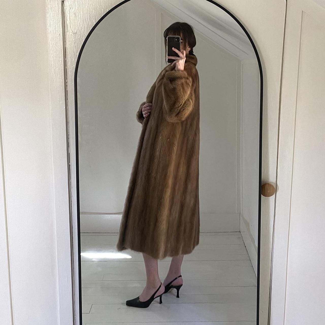 Furs By Lister Vintage Mink Fur Coat Size M