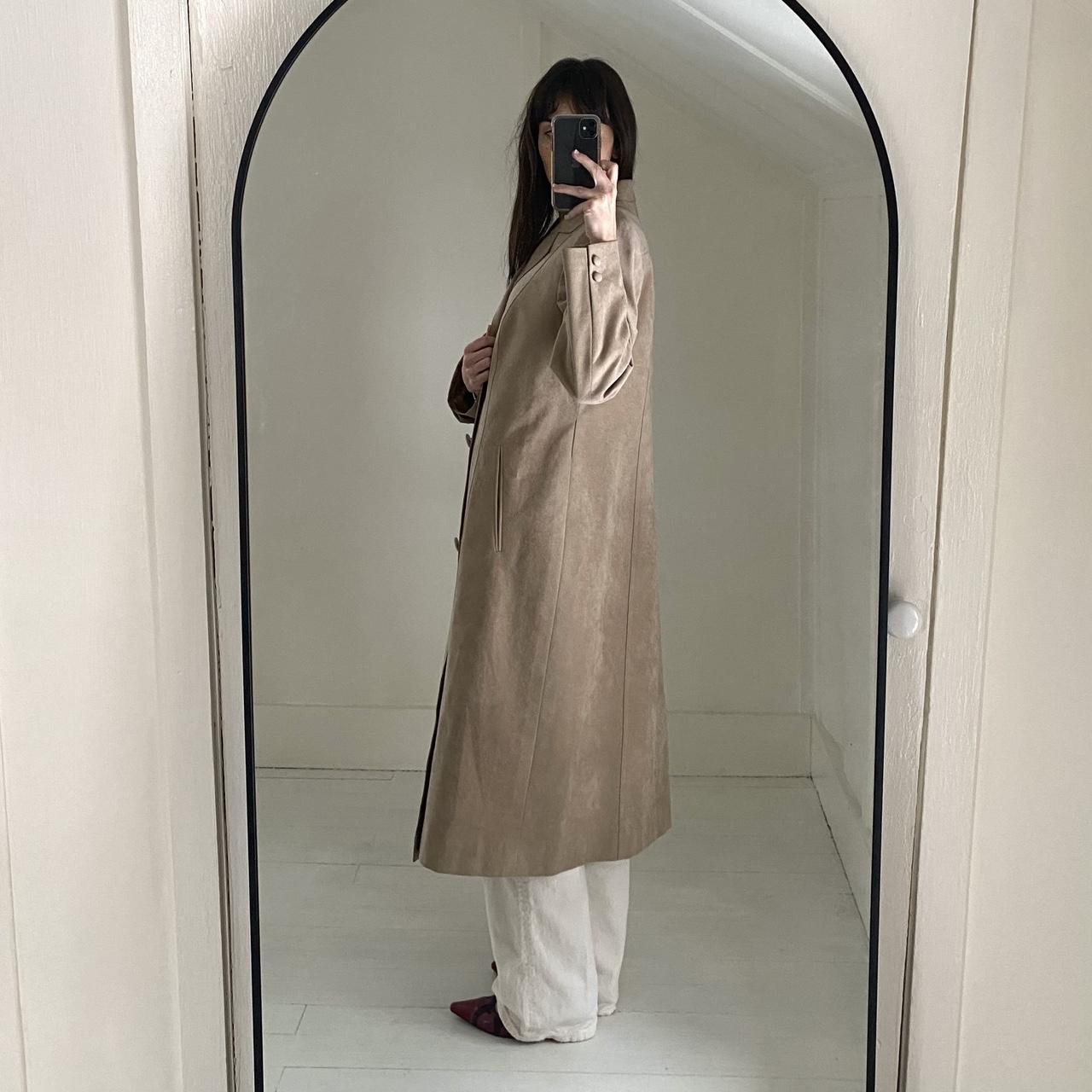 Wallen Tailor Co. Suede Trench Coat