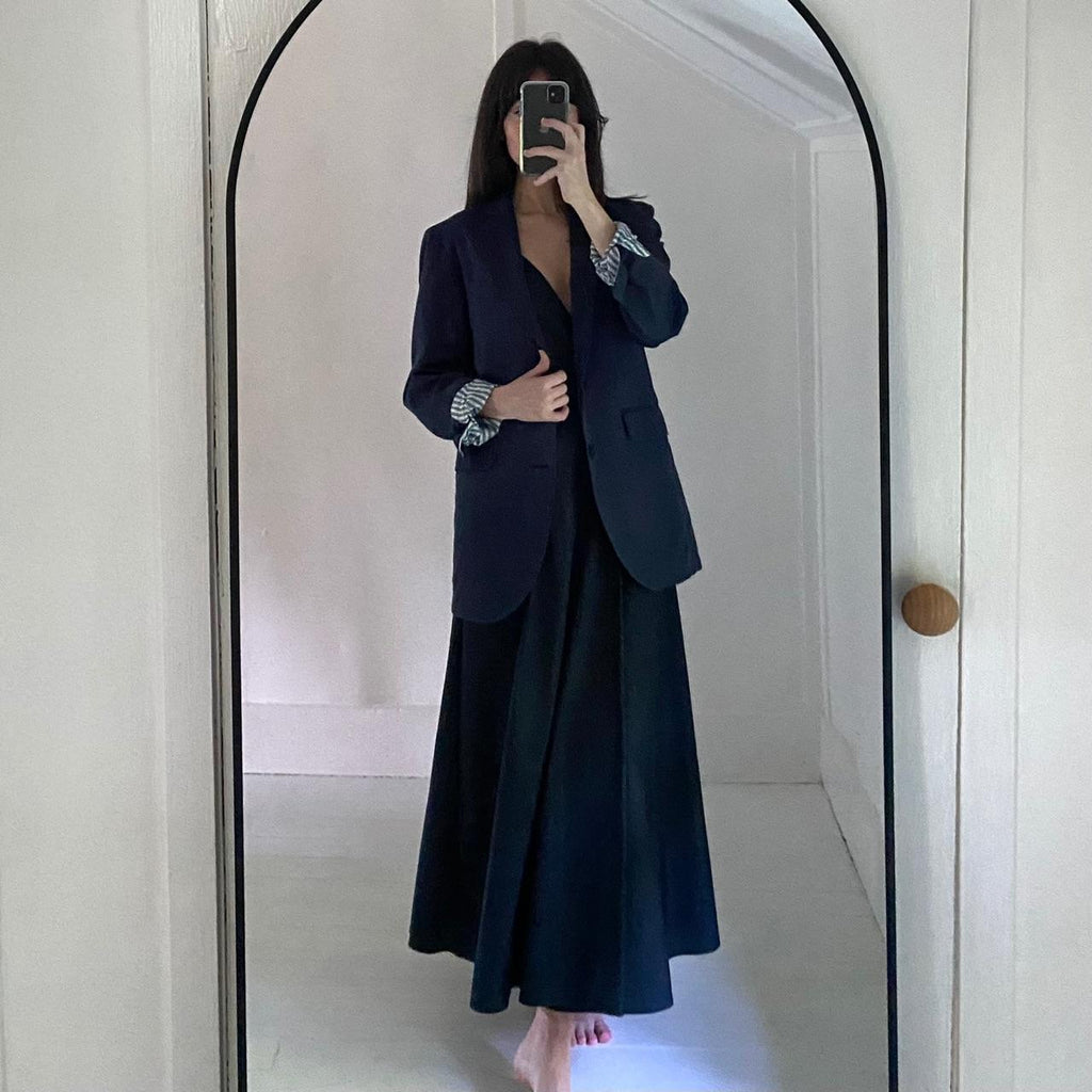 Seize Sur Vingt Twill Blazer Jacket Navy Size 38