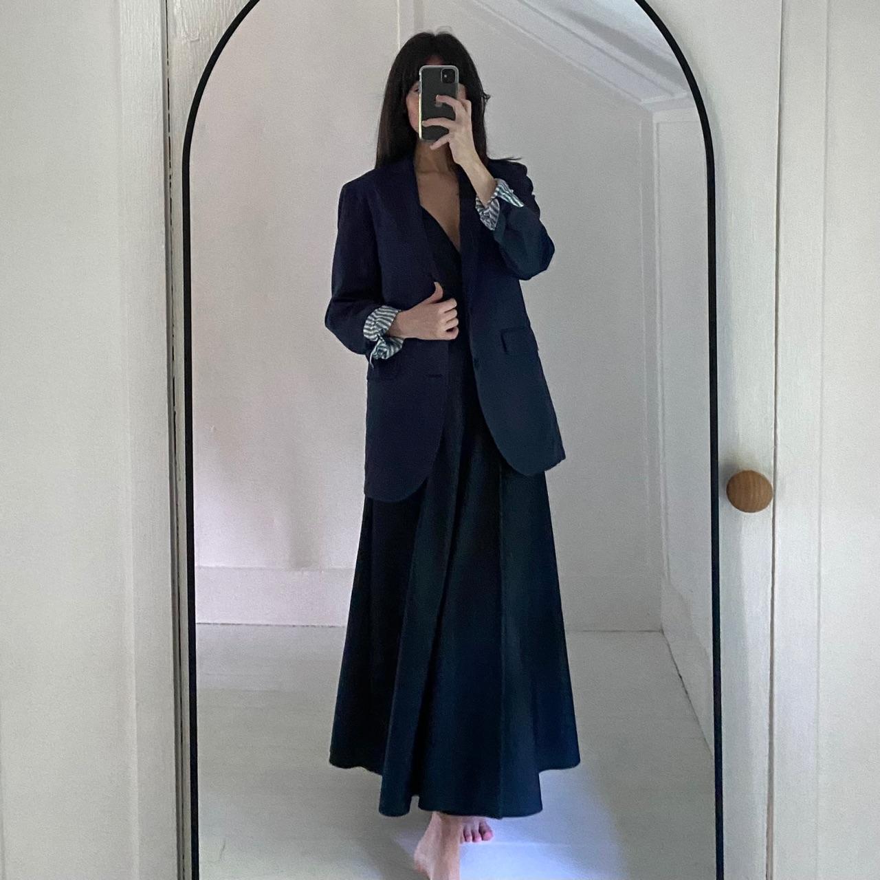 Seize Sur Vingt Twill Blazer Jacket Navy Size 38