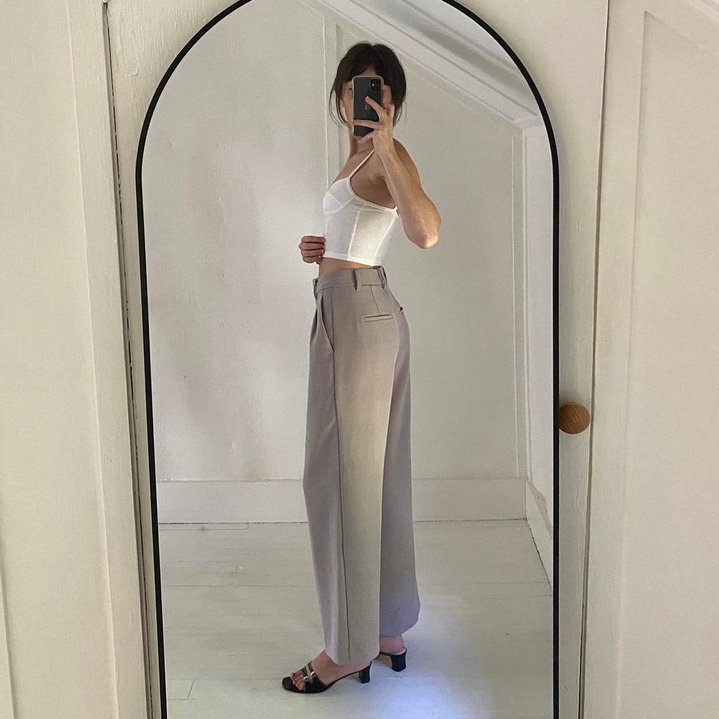 Wilfred / Aritzia The Crepette Effortless Pant Cloudy Lilac Size 4