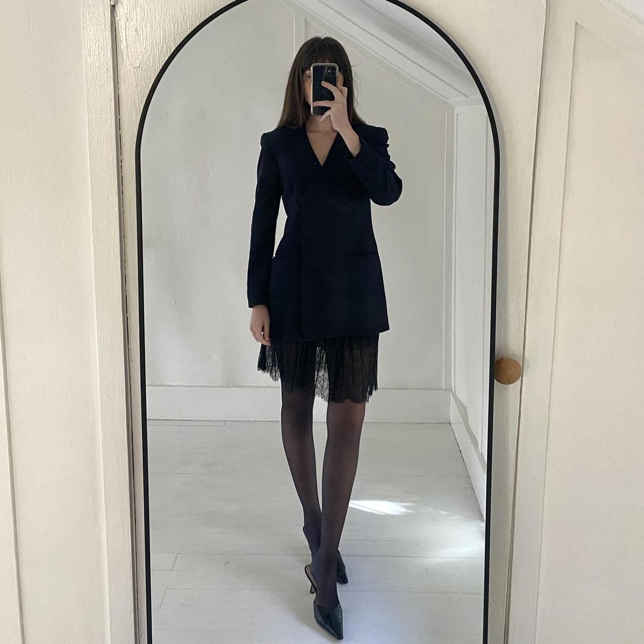 Jones New York Vintage 90s Asymmetric Blazer Jacket Size 4